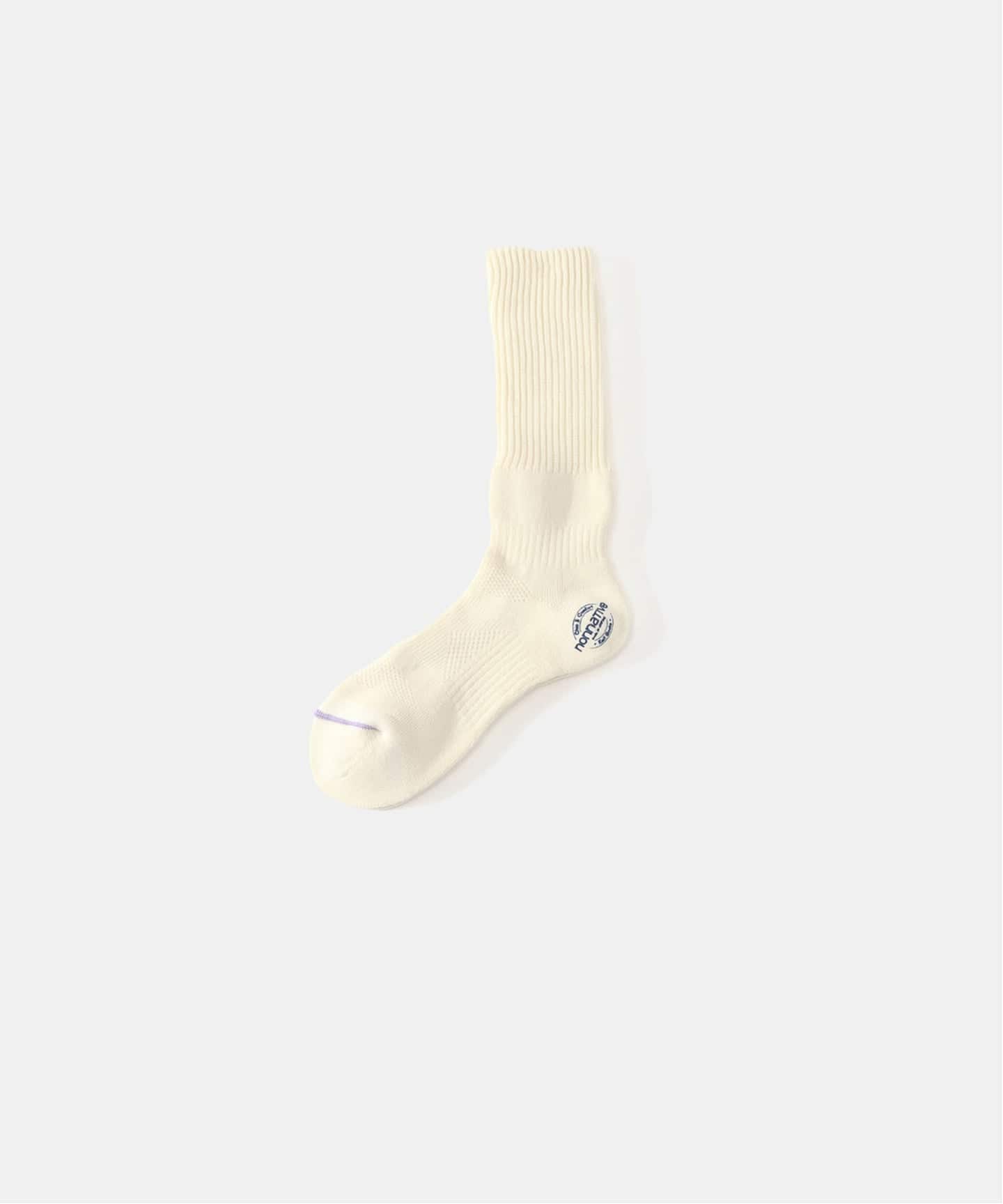 nonnative DWELLER SOCKS HI C/P/P WOVEN (OFF WHITE)（ソックス・靴下