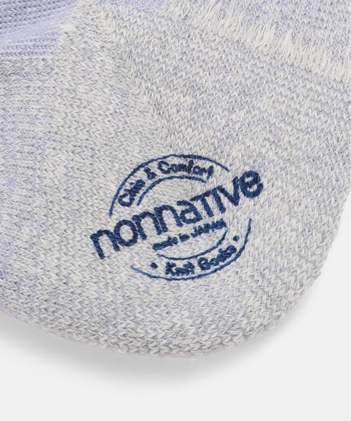 nonnative DWELLER SOCKS MID C/P/P WOVEN (LILAC)（ソックス・靴下