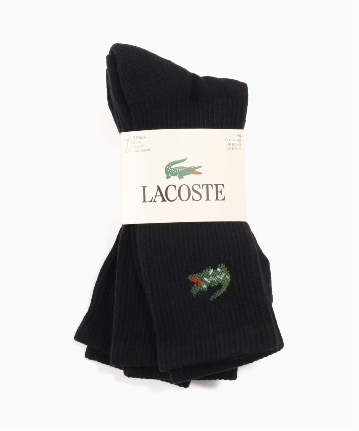 LACOSTE / ラコステ 3P Socks (Crew)（ソックス・靴下）｜417 EDIFICE