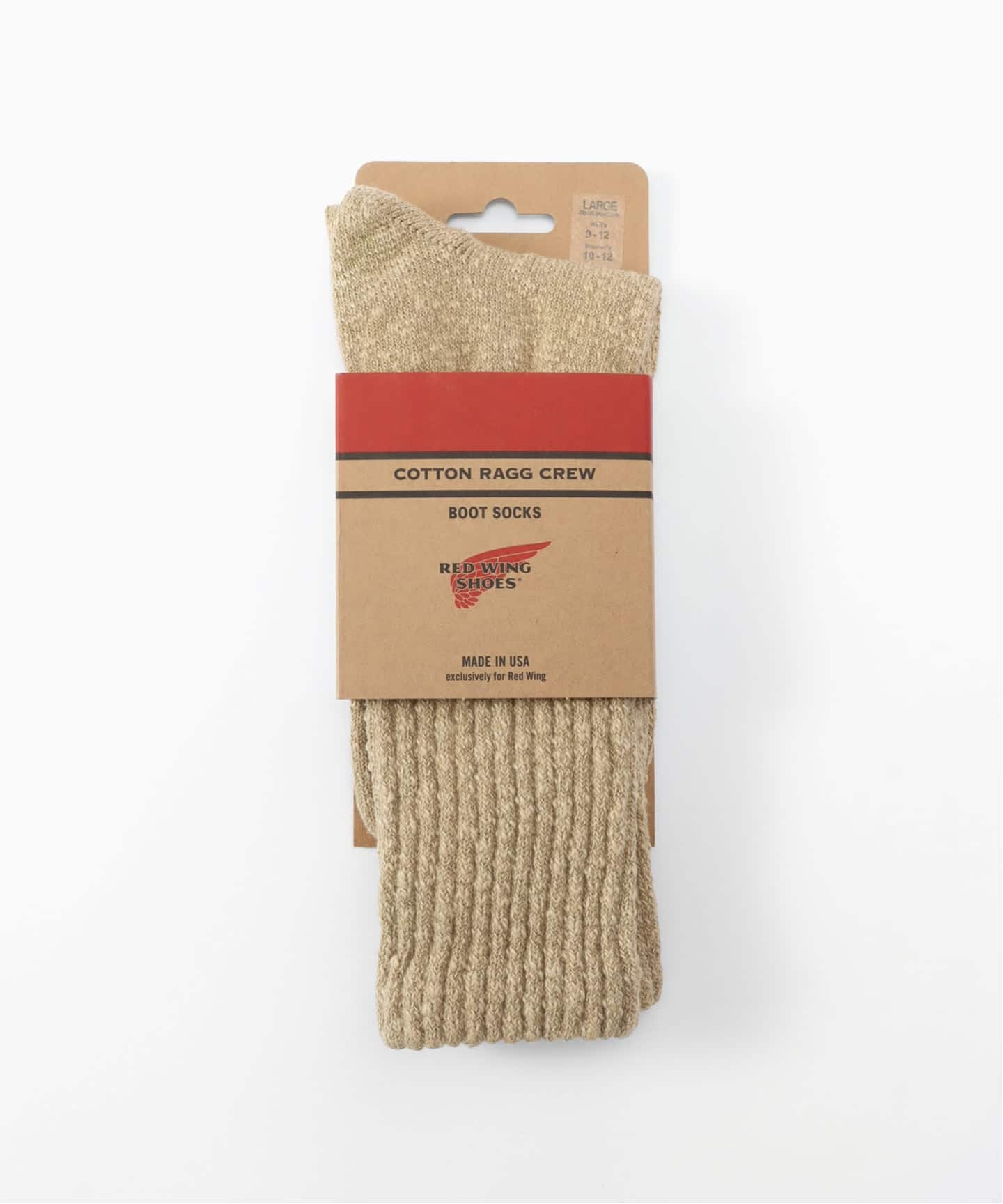 ブラック様ご予約割り RED WING / レッドウイング COTTON BLEND MARL RAGG CREW #97669