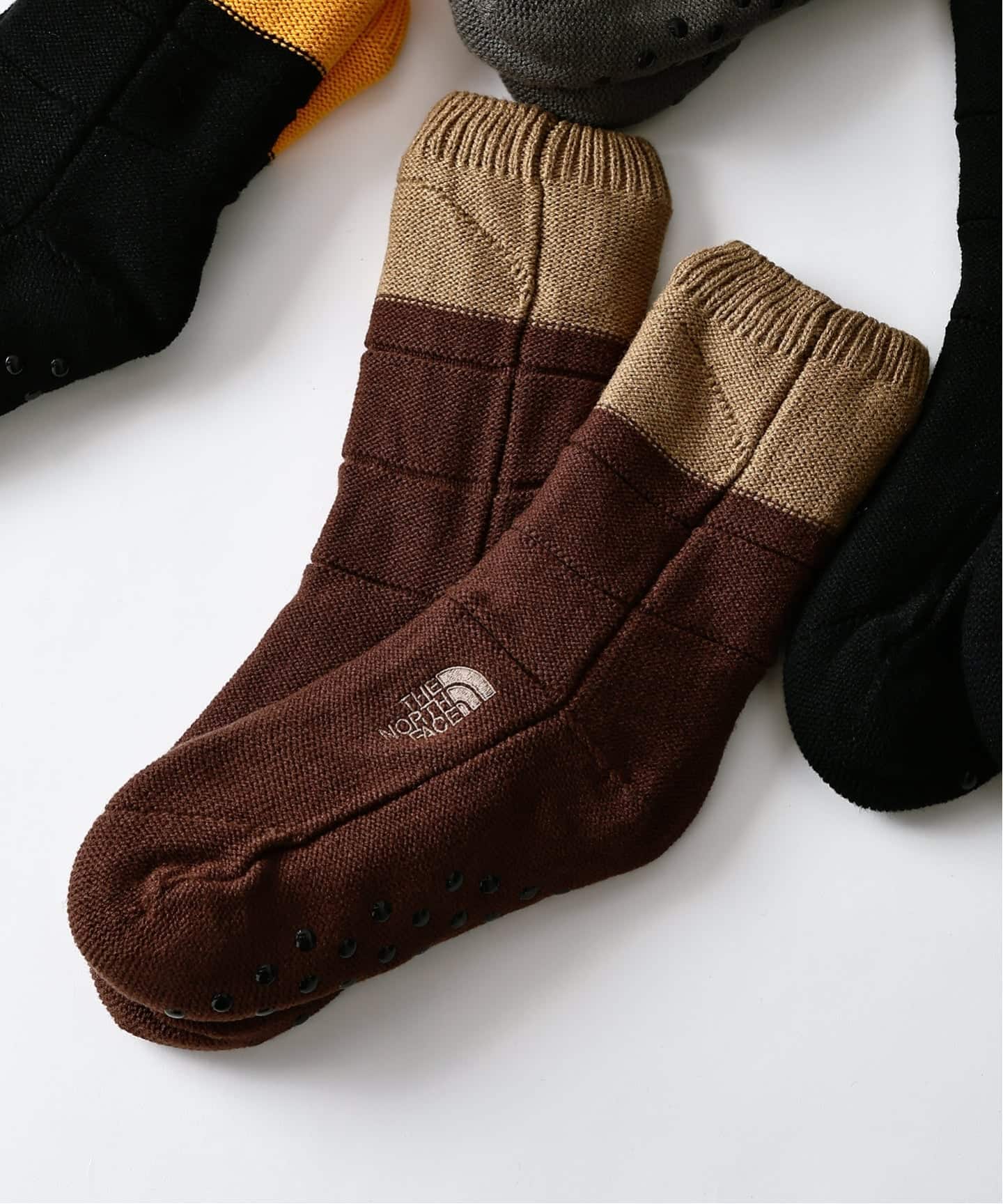 25〜27cm新品ノースフェイス ヌプシ ブーティ ソックス 黒