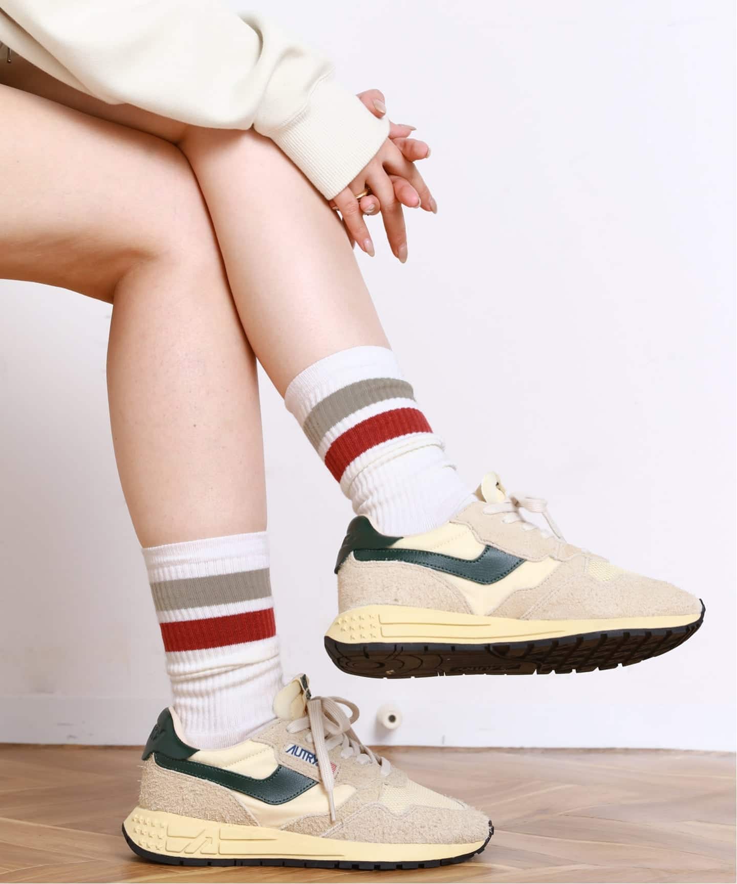 AUTRY / オートリー】SOCKS(bordeaux)（ソックス・靴下）｜AP STUDIO