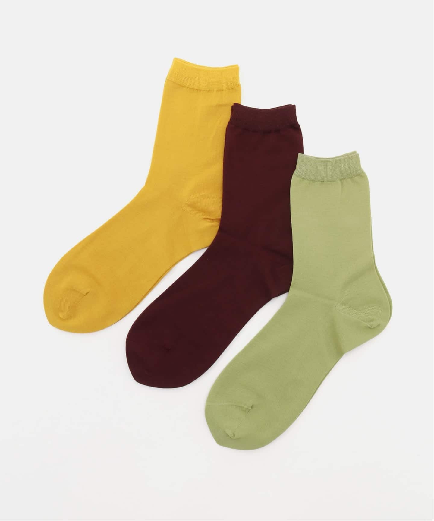 babaco/ババコ 3Pairs of colors Socks 靴下（ソックス・靴下）｜IENA