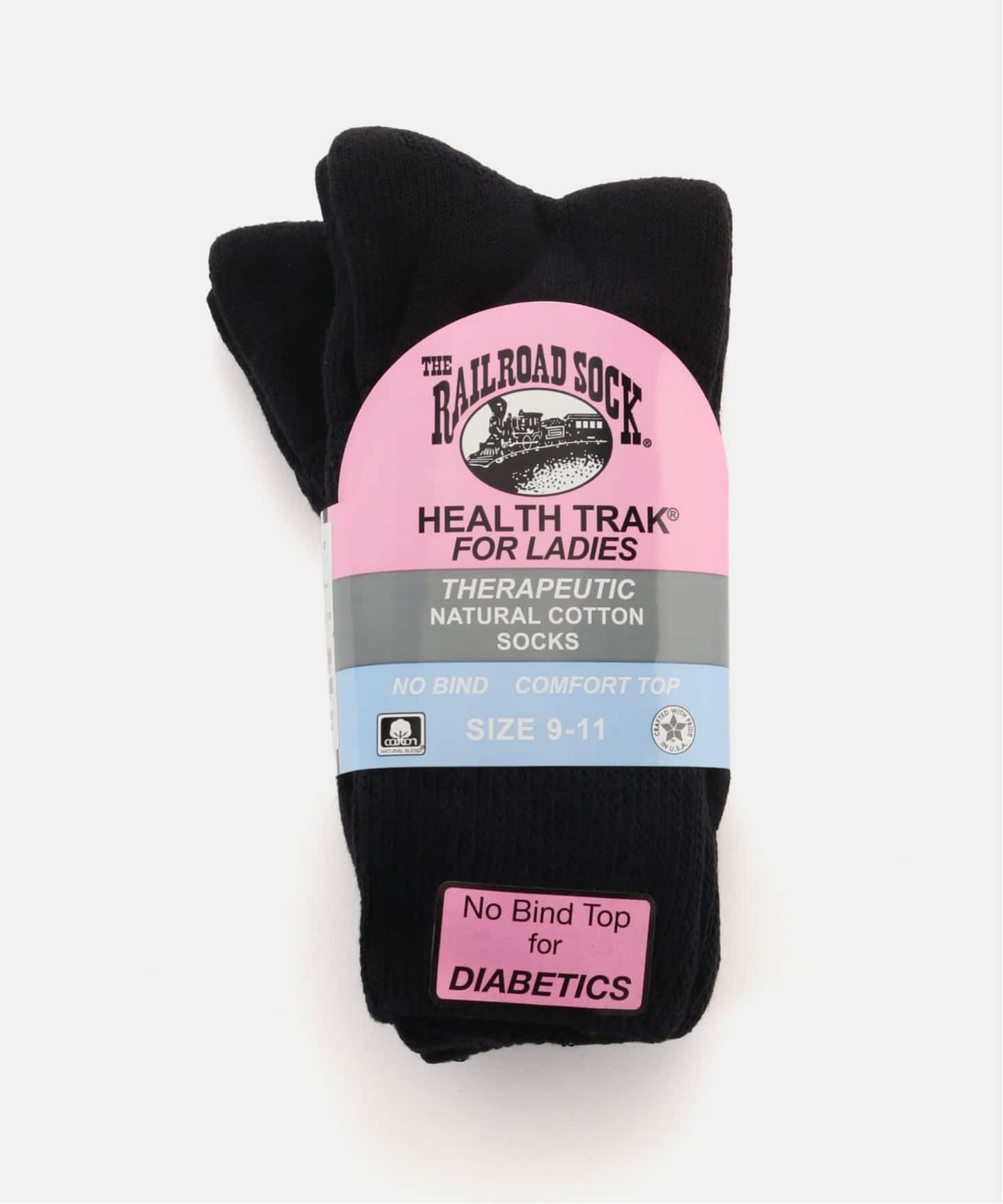 洋楽 Treal THE RAILROAD SOCK / レイルロードソックス HEALTHTRAK W THERAPEUTI