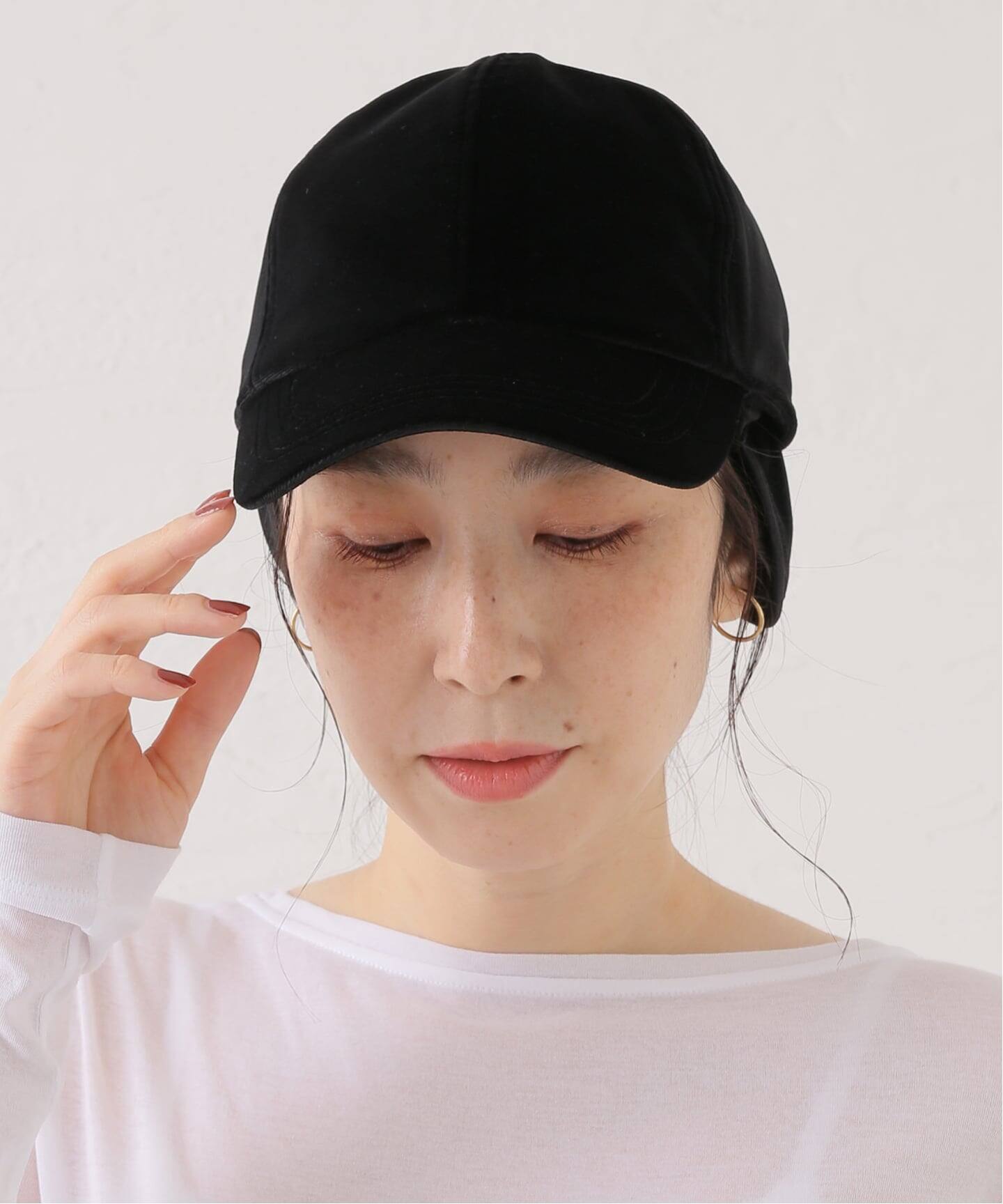 KIJIMA TAKAYUKI VELOUR 3WAY 6PANEL CAP WYYY262940：帽子（キャップ