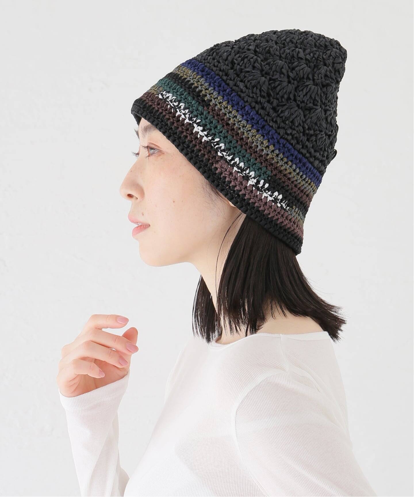 KIJIMA TAKAYUKI HAND KNIT BEANIE WKNY261210：ニットキャップ