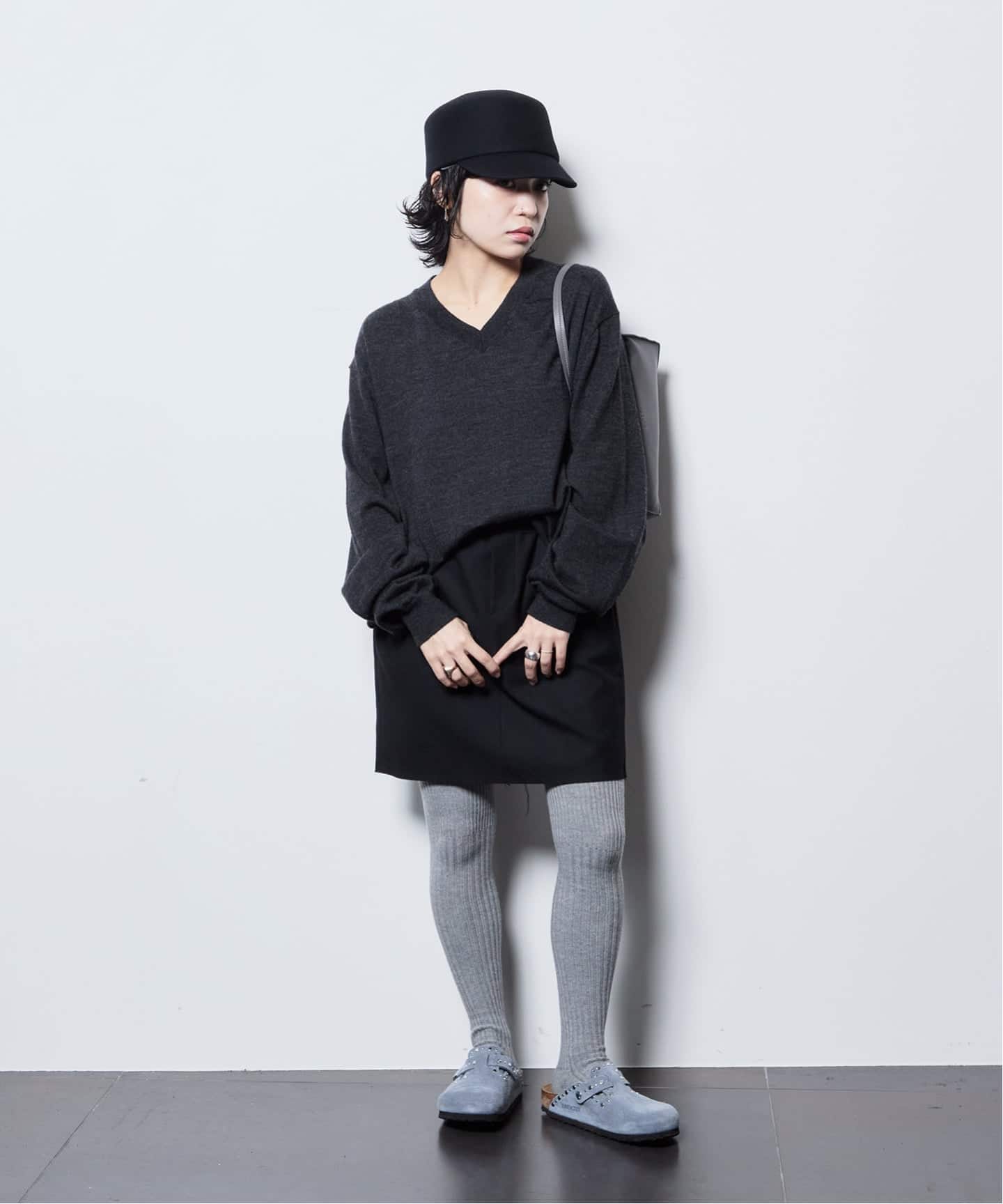 KIJIMA TAKAYUKI WOOL FELT WORK CAP WYYY262938：キャップ（キャップ