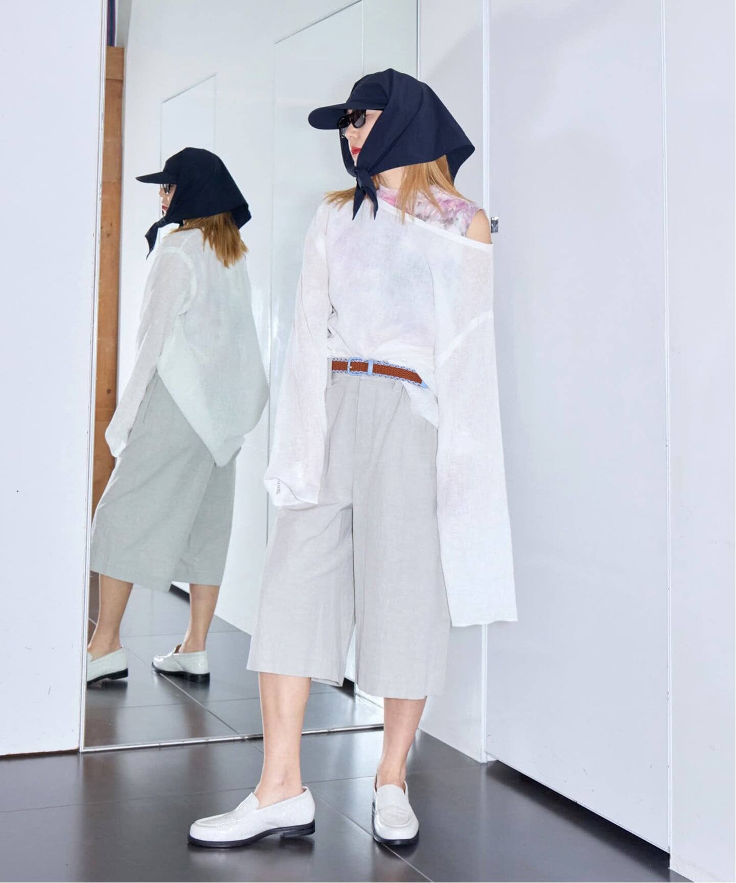 KIJIMA TAKAYUKI DETACHABLE SCARF 6PANEL WYYY261352：キャップ