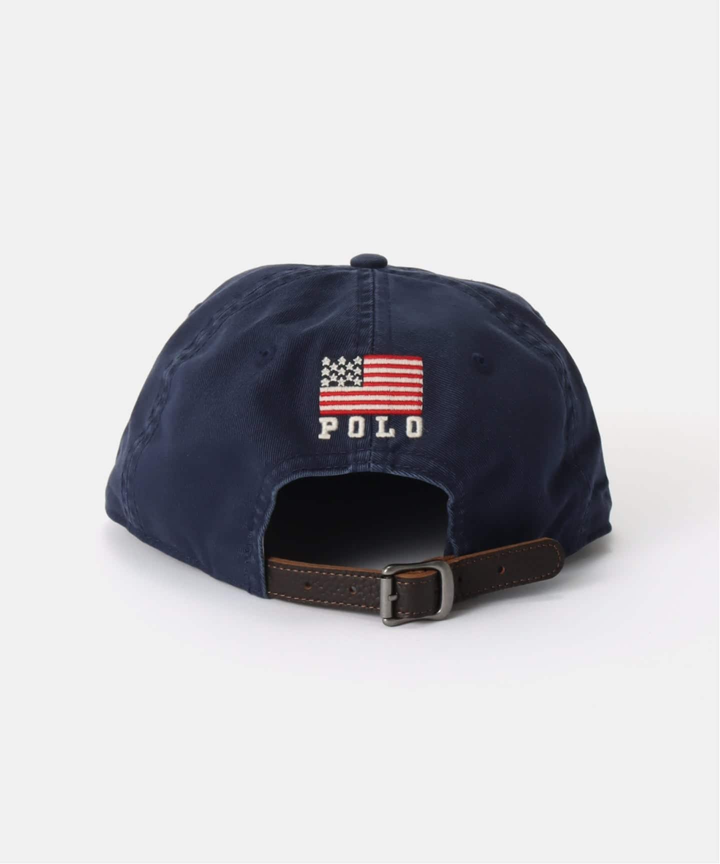 値下げ【希少】POLO RALPH LAUREN USA キャップ ネイビー POLO RALPH LAUREN USA LOGO AUTHENTIC BASEBALL CAP（キャップ