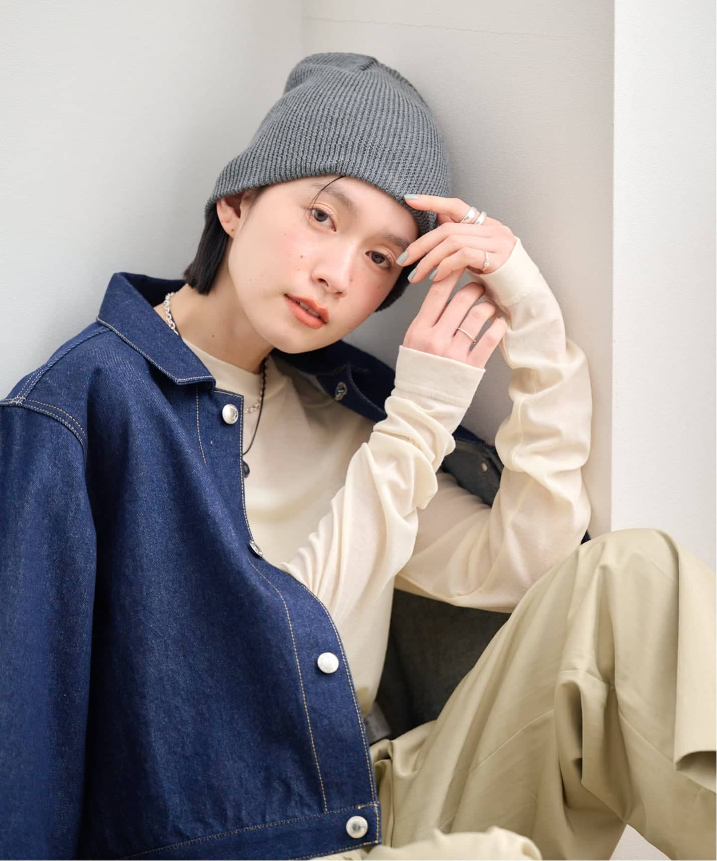 帽子 anuke Knit Beanie anuke（アンヌーク） anuke 2026springsummer 2026Prefall 帽子 Knit