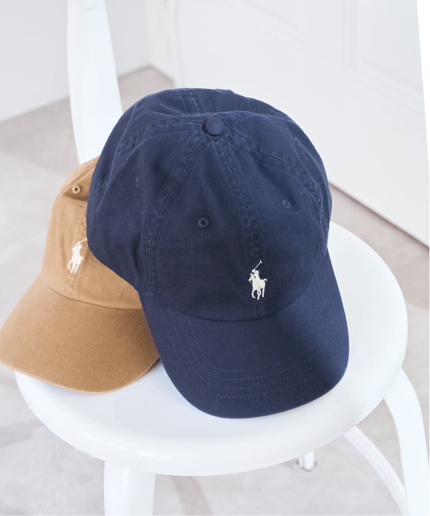 希少RALPH LAUREN ポニーロゴ　ツートーン　キャップ 新色有り / 追加》POLO RALPH LAUREN / ポロ ラルフ ローレン CLS SPRT
