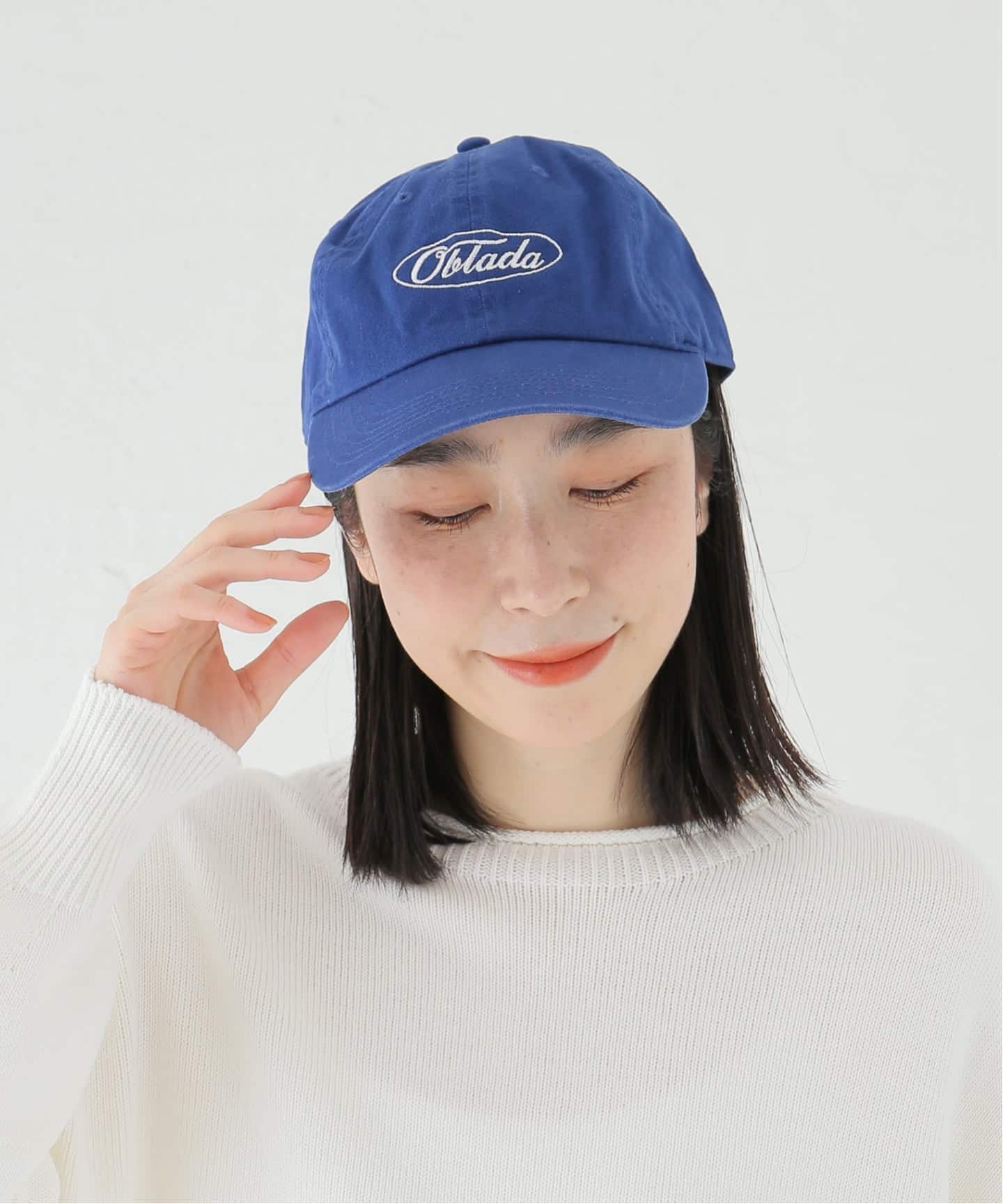 一部店舗+WEB限定》oblada / オブラダ OVAL LOGO CAP（キャップ