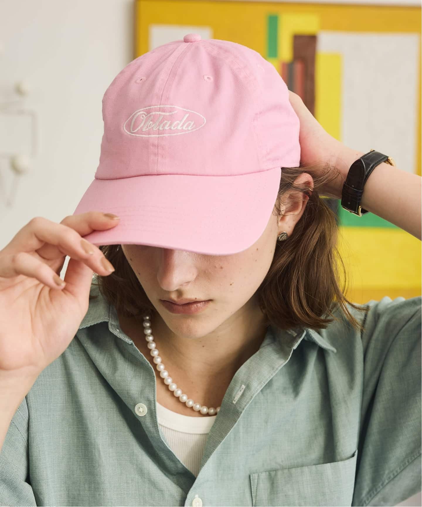 一部店舗+WEB限定》oblada / オブラダ OVAL LOGO CAP（キャップ