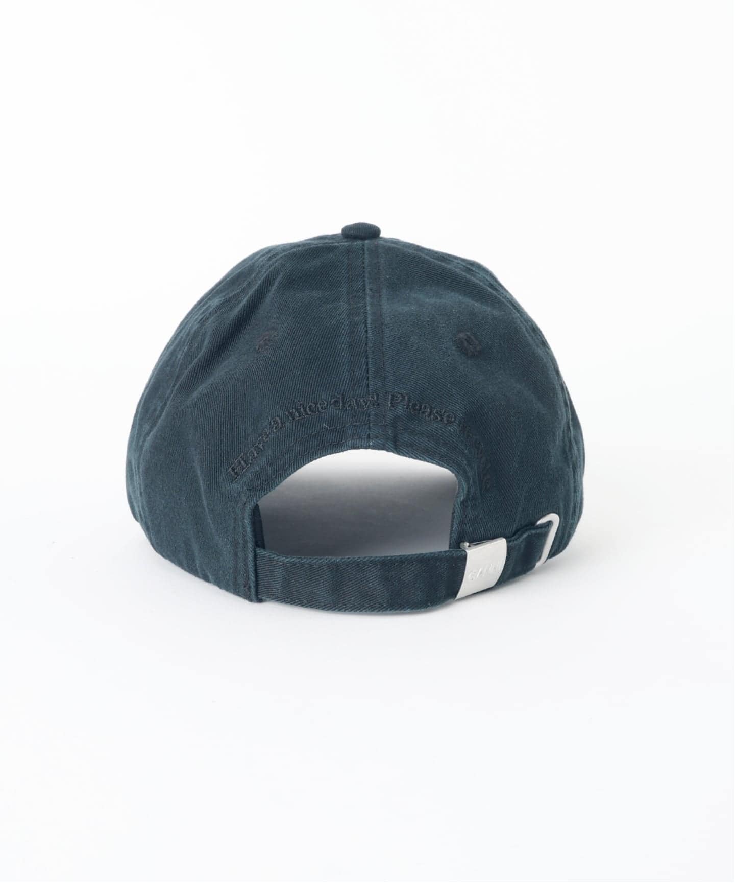 新宿・WEB限定 / 予約》GANNI / ガニー Washed Cotton Canvas Cap Emb