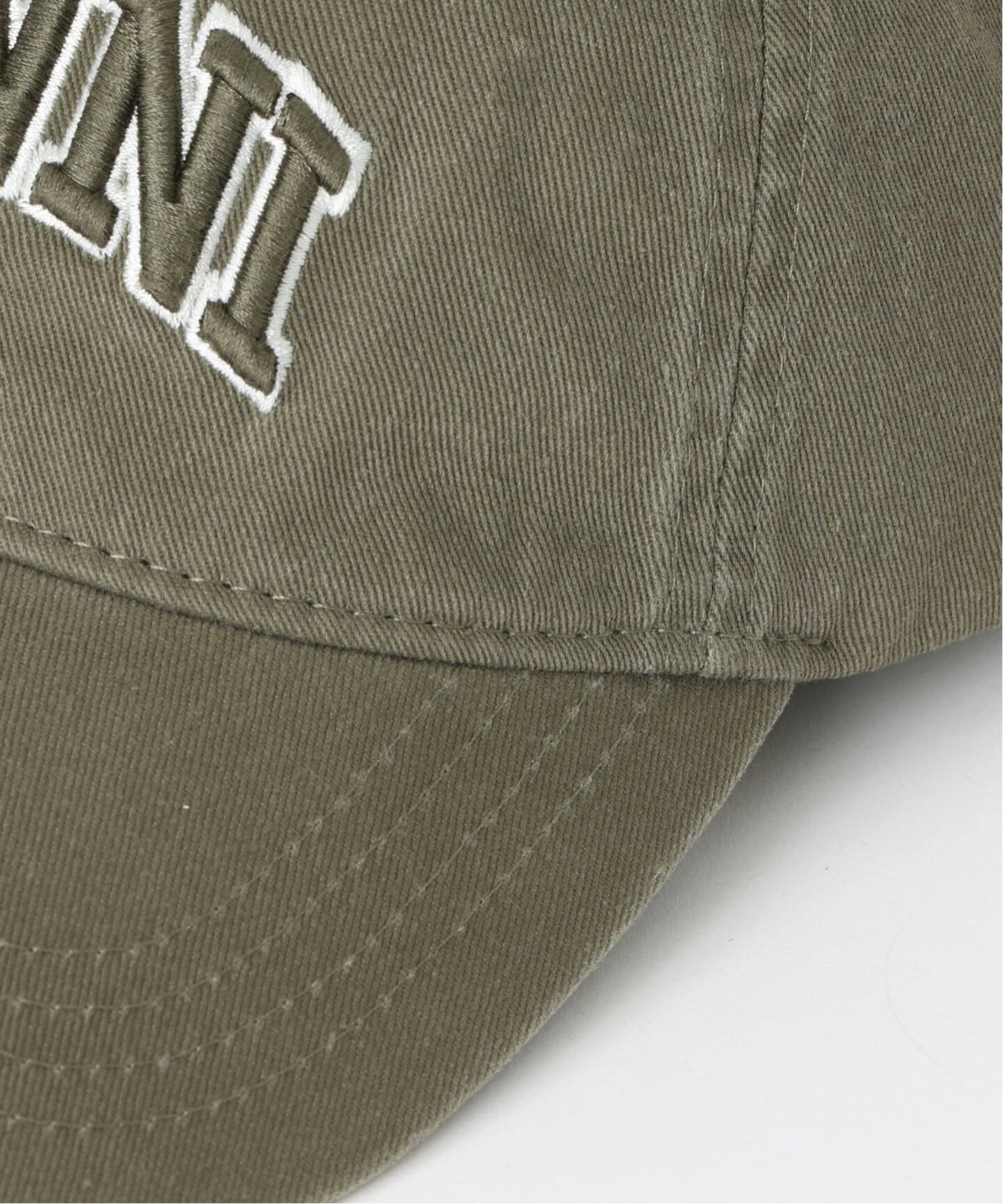 新宿・WEB限定》GANNI / ガニー Washed Cotton Canvas Cap Emb