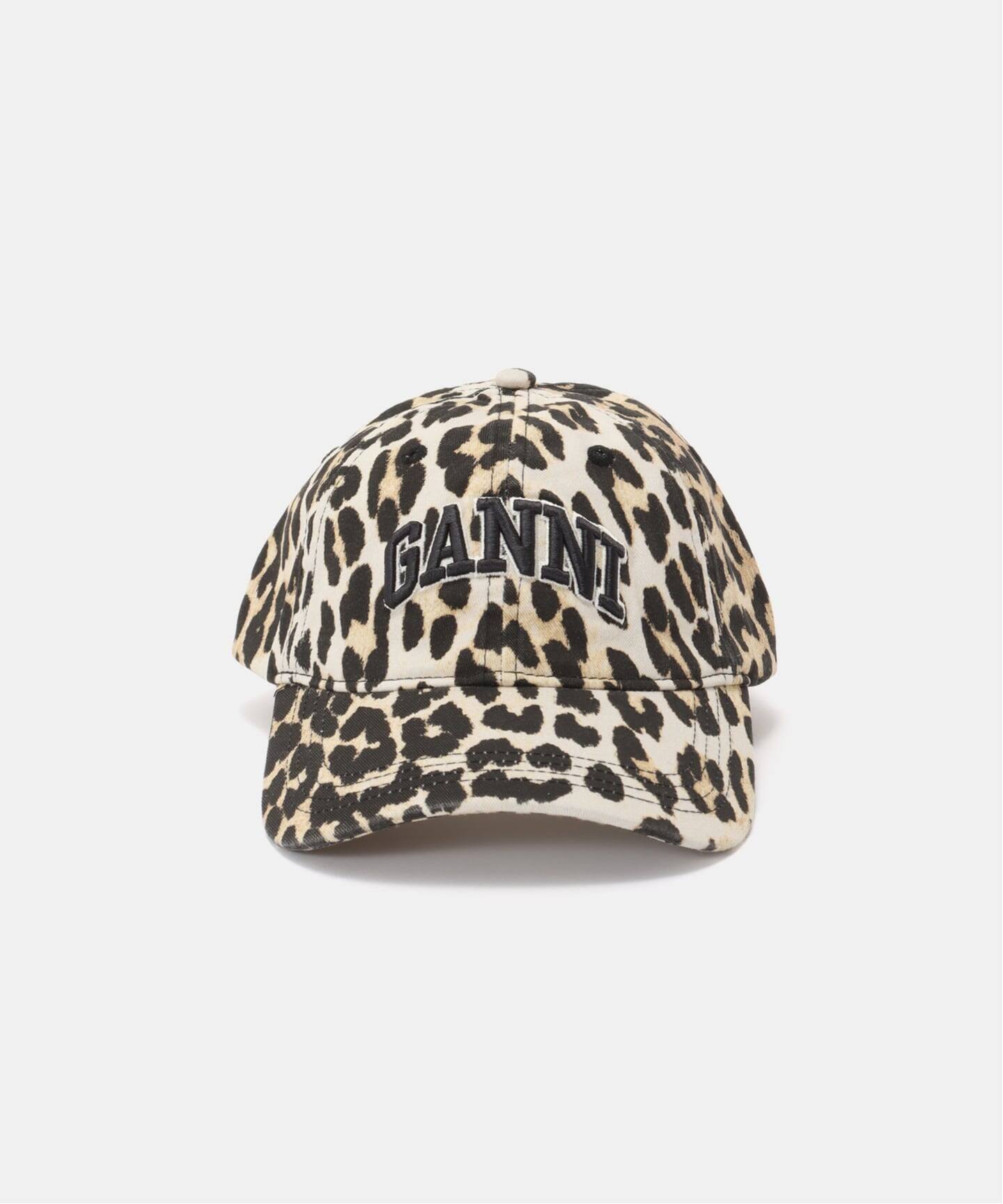 GANNI / ガニー Washed Cotton Canvas Cap Leo Emb（キャップ）｜UBY