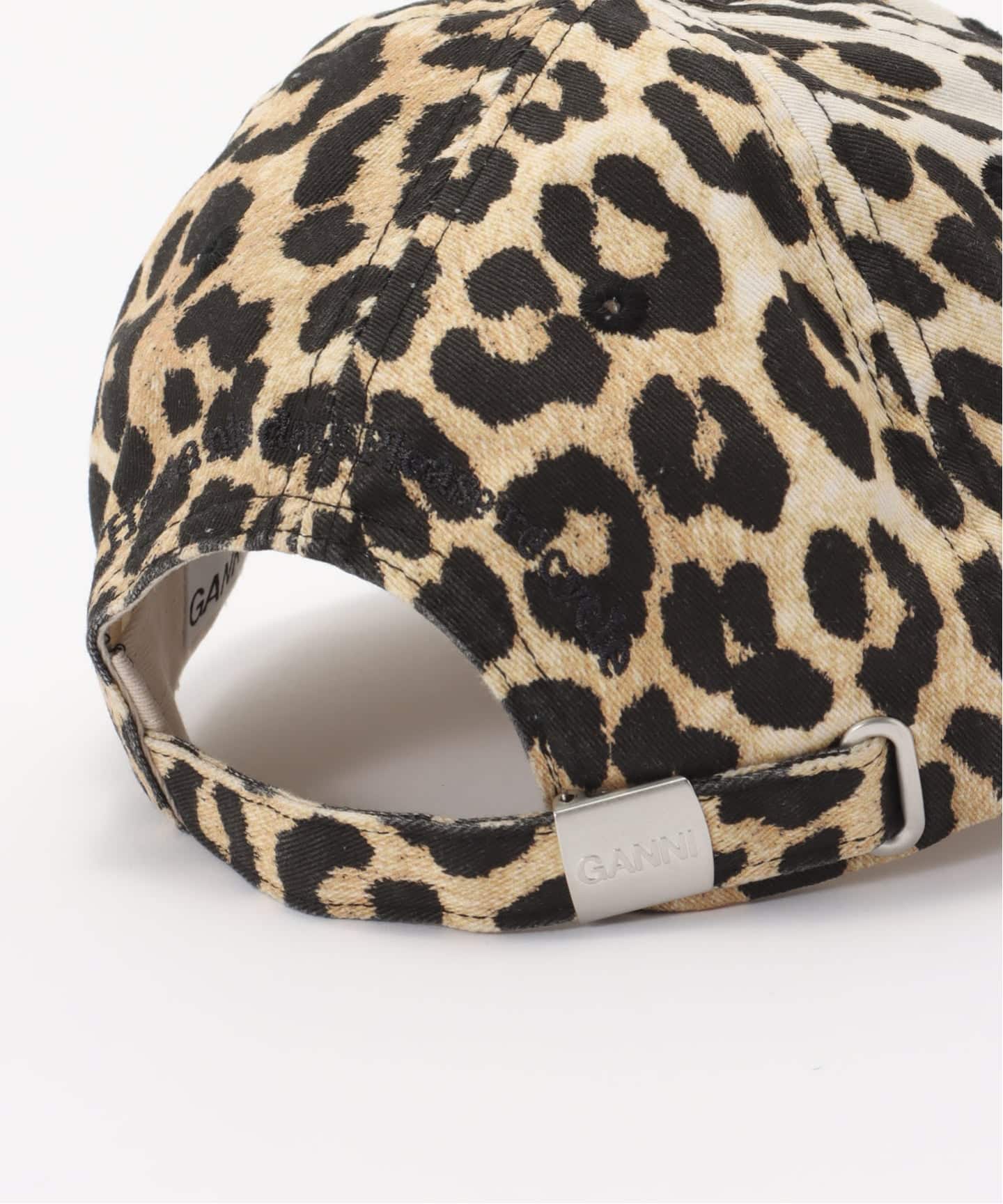 GANNI / ガニー Washed Cotton Canvas Cap Leo Emb（キャップ）｜UBY