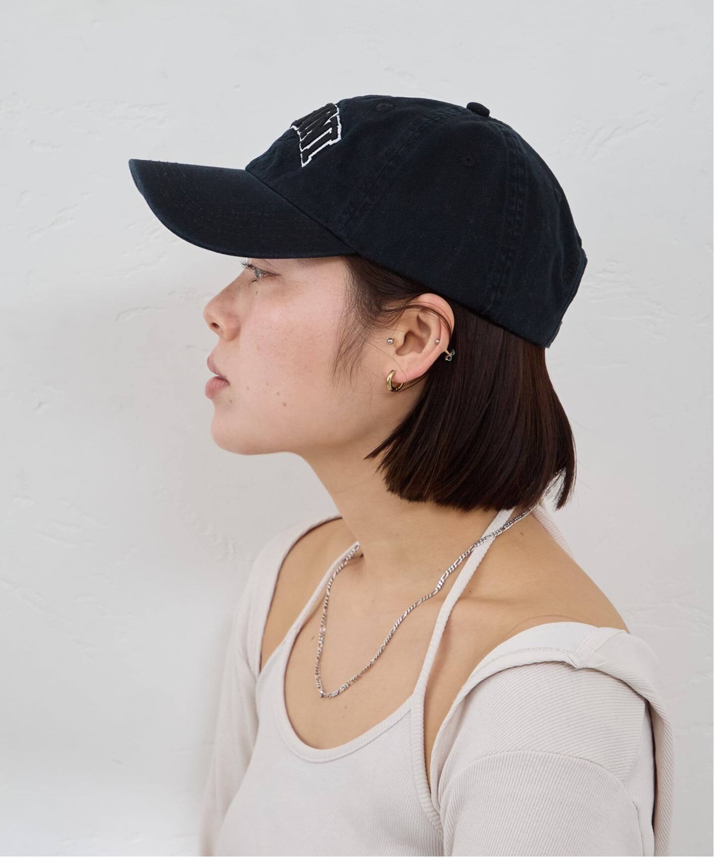 GANNI / ガニー Washed Cotton Canvas Cap Emb（キャップ）｜UBY Spick