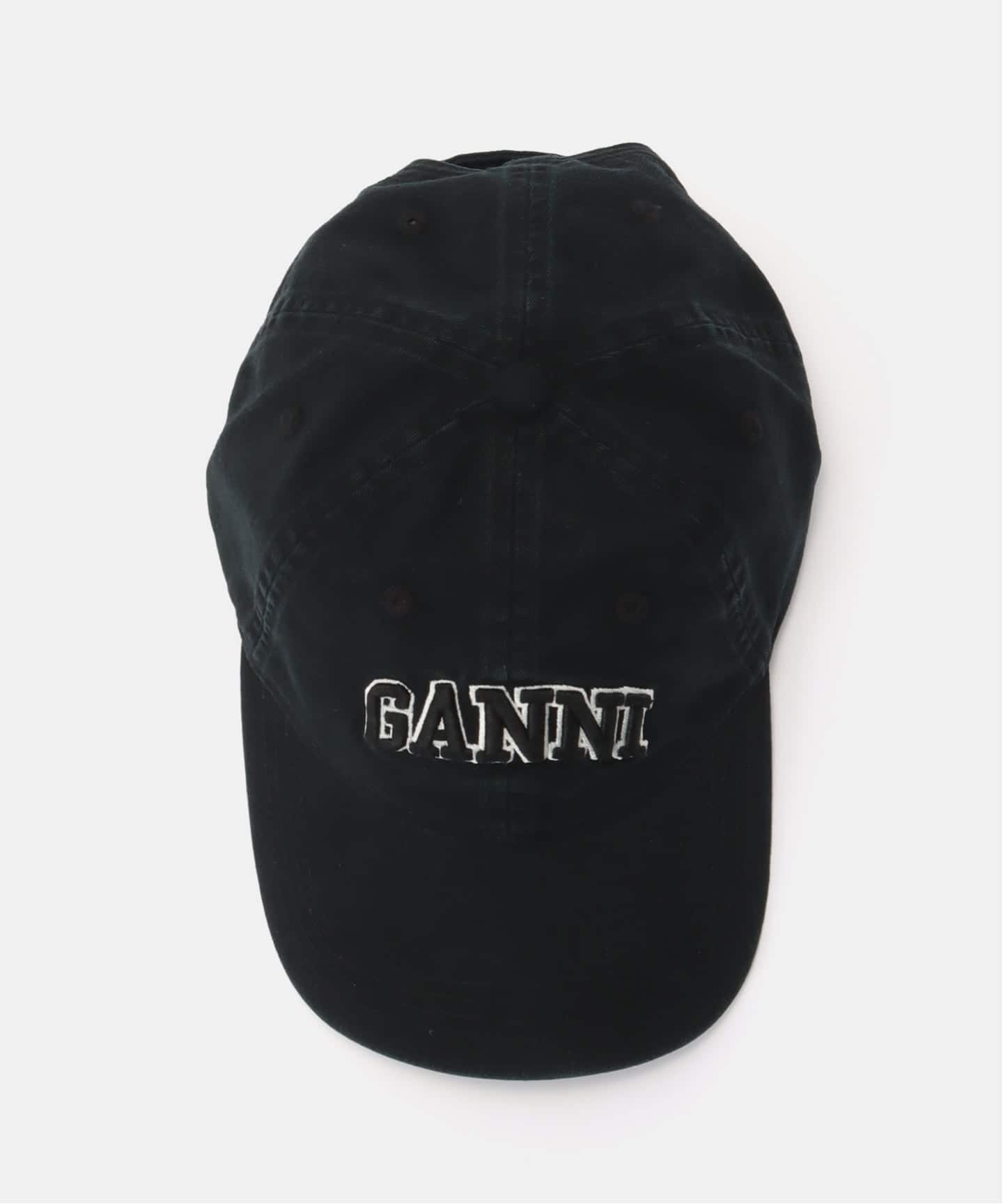 GANNI / ガニー Washed Cotton Canvas Cap Emb（キャップ）｜UBY Spick