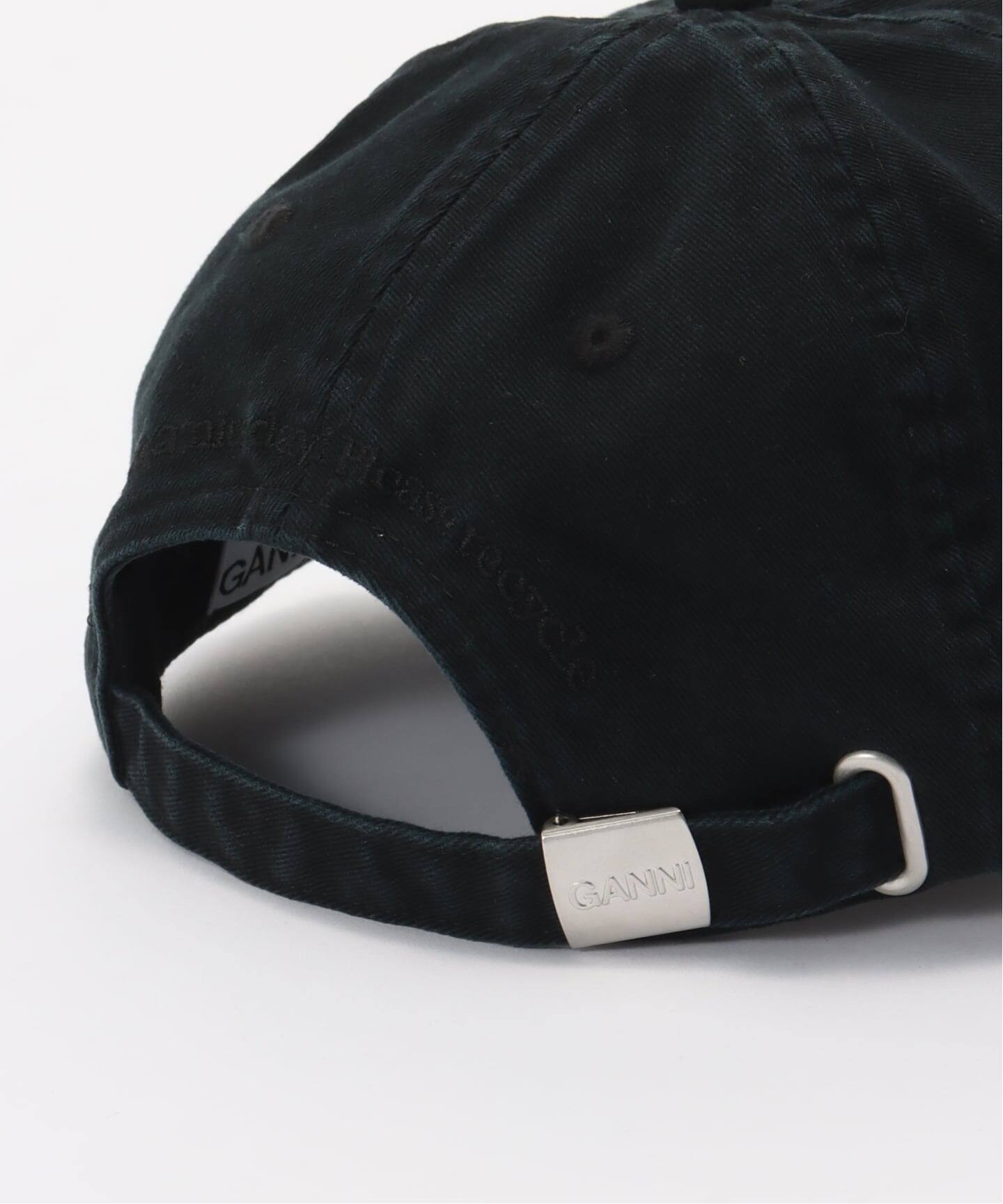 GANNI / ガニー Washed Cotton Canvas Cap Emb（キャップ）｜UBY Spick
