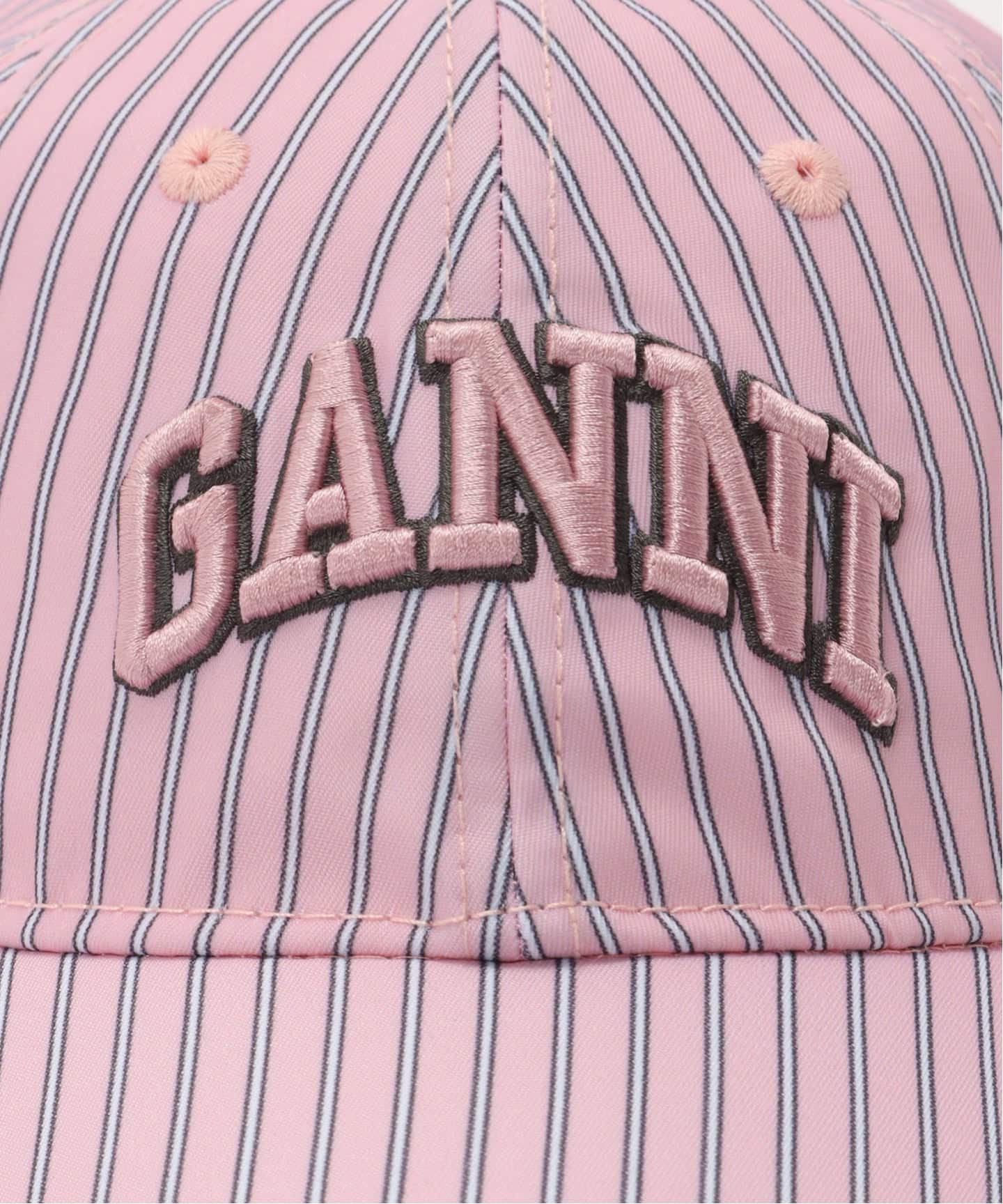 【新品】GANNI ガニー　ロゴ入り ピンク ハット 帽子 楽天市場】GANNI ガニー ベースボールキャップ Cap Hat Corduroy A6430