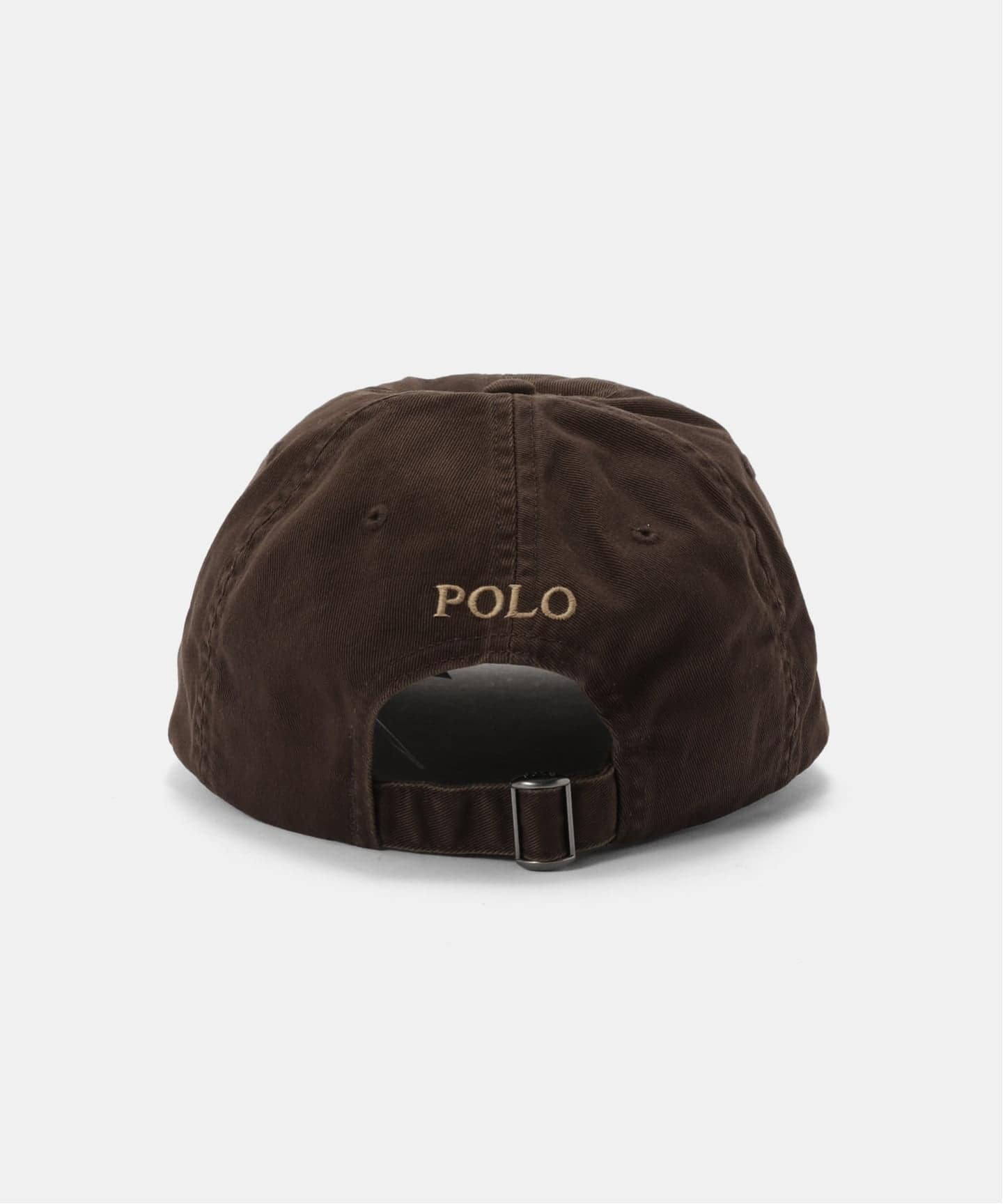 POLO RALPH LAUREN コットンチノキャップ ブラウン POLO RALPH LAUREN コットンチノクラシックスポーツキャップ（キャップ