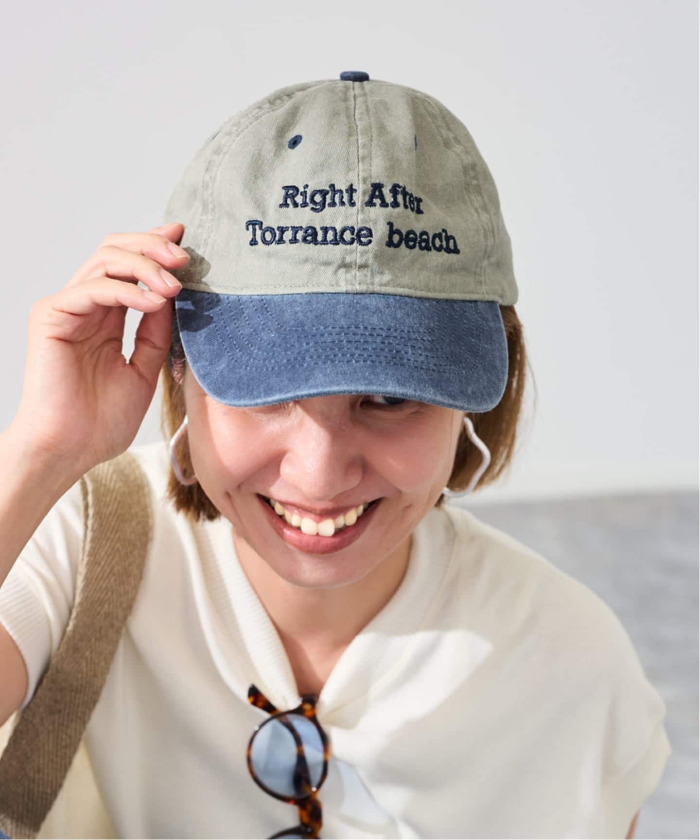 AMERICAN LOCALS SOUVENIR Baseball Cap fr(ベージュ)（キャップ