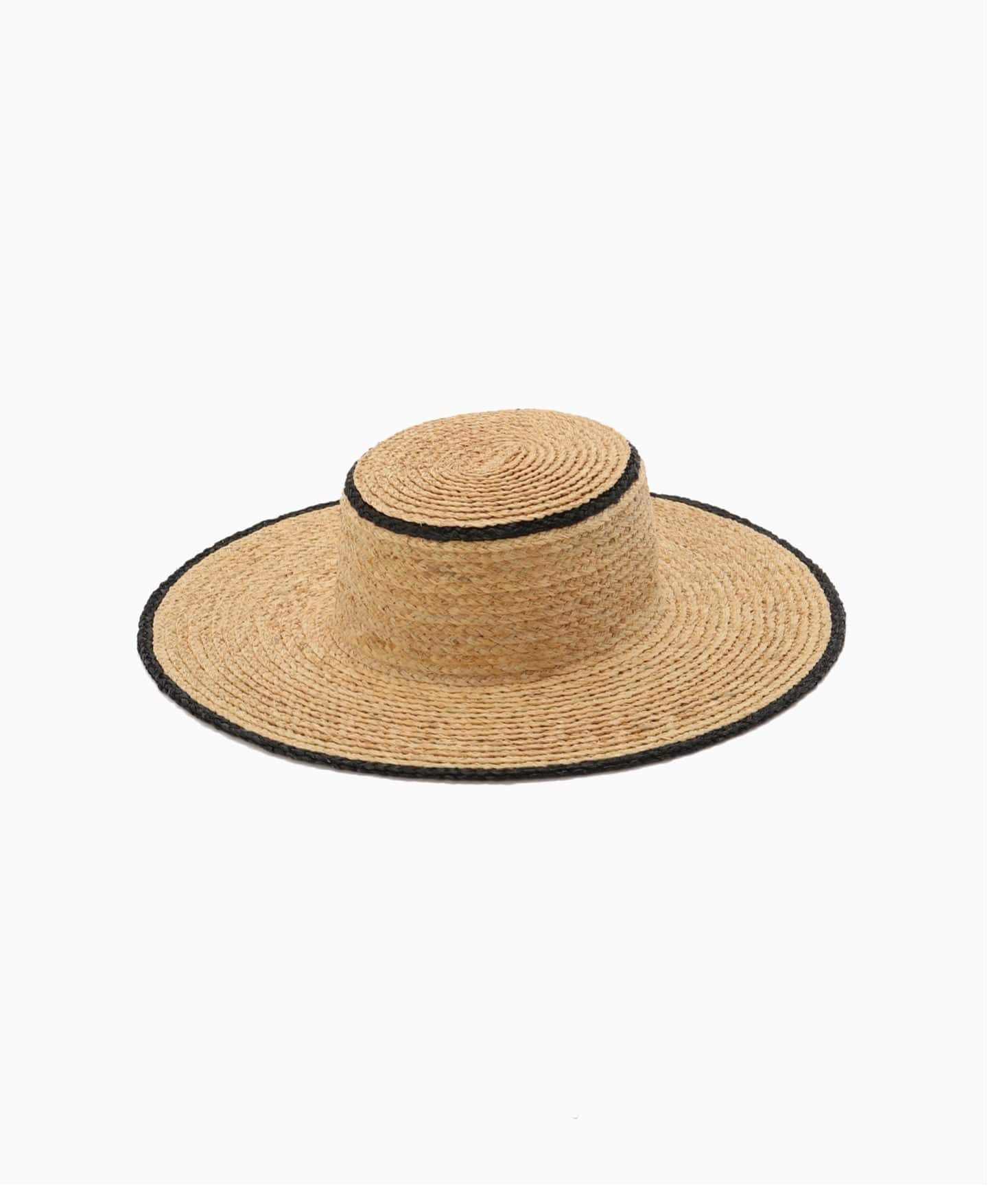 NOMARHYTHM TEXTILE × KIJIMA TAKAYUKI Raffia Trim Hat（ハット