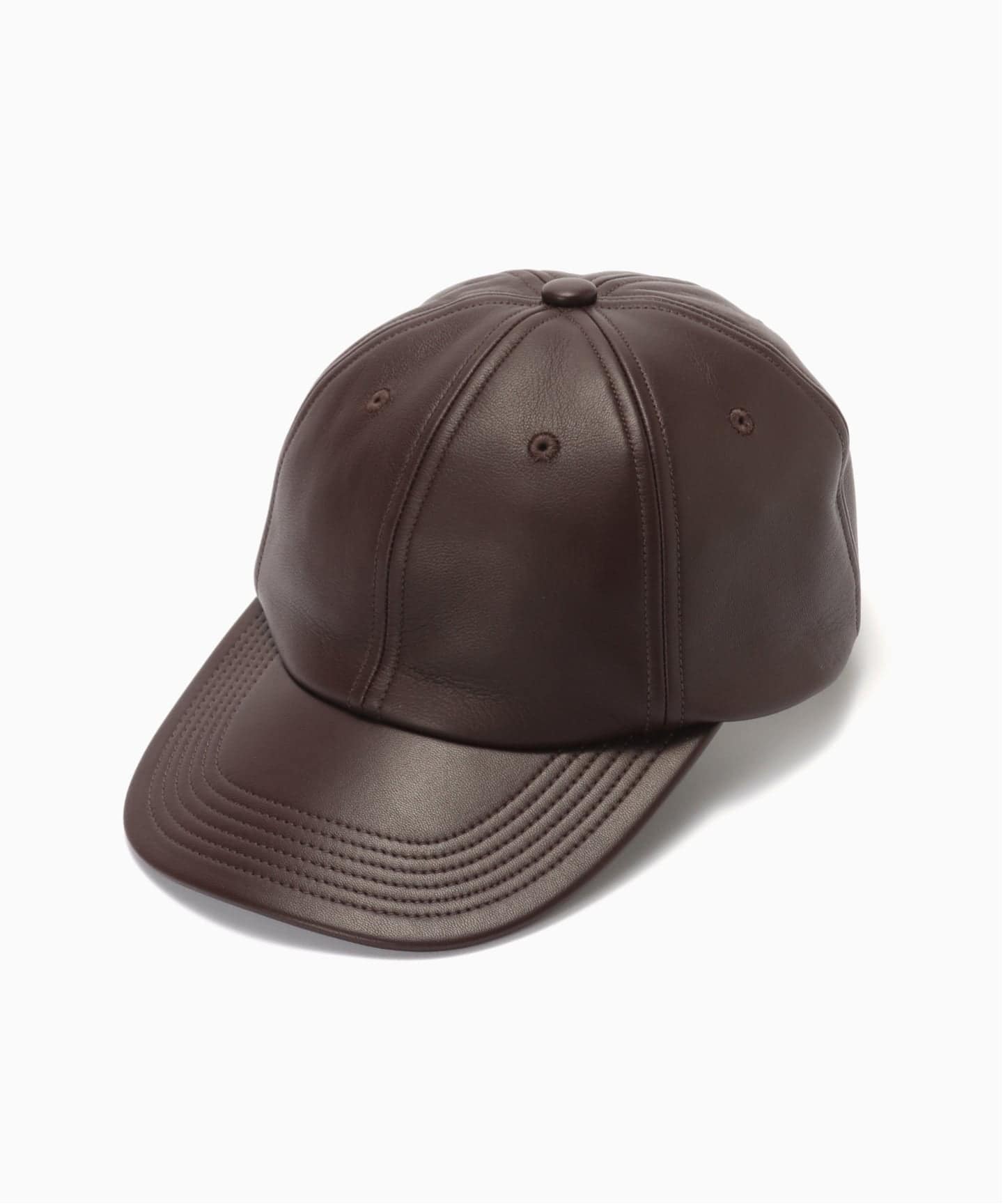 KIJIMA TAKAYUKI (キジマタカユキ) LAMB SKIN 6PANEL CAP（キャップ