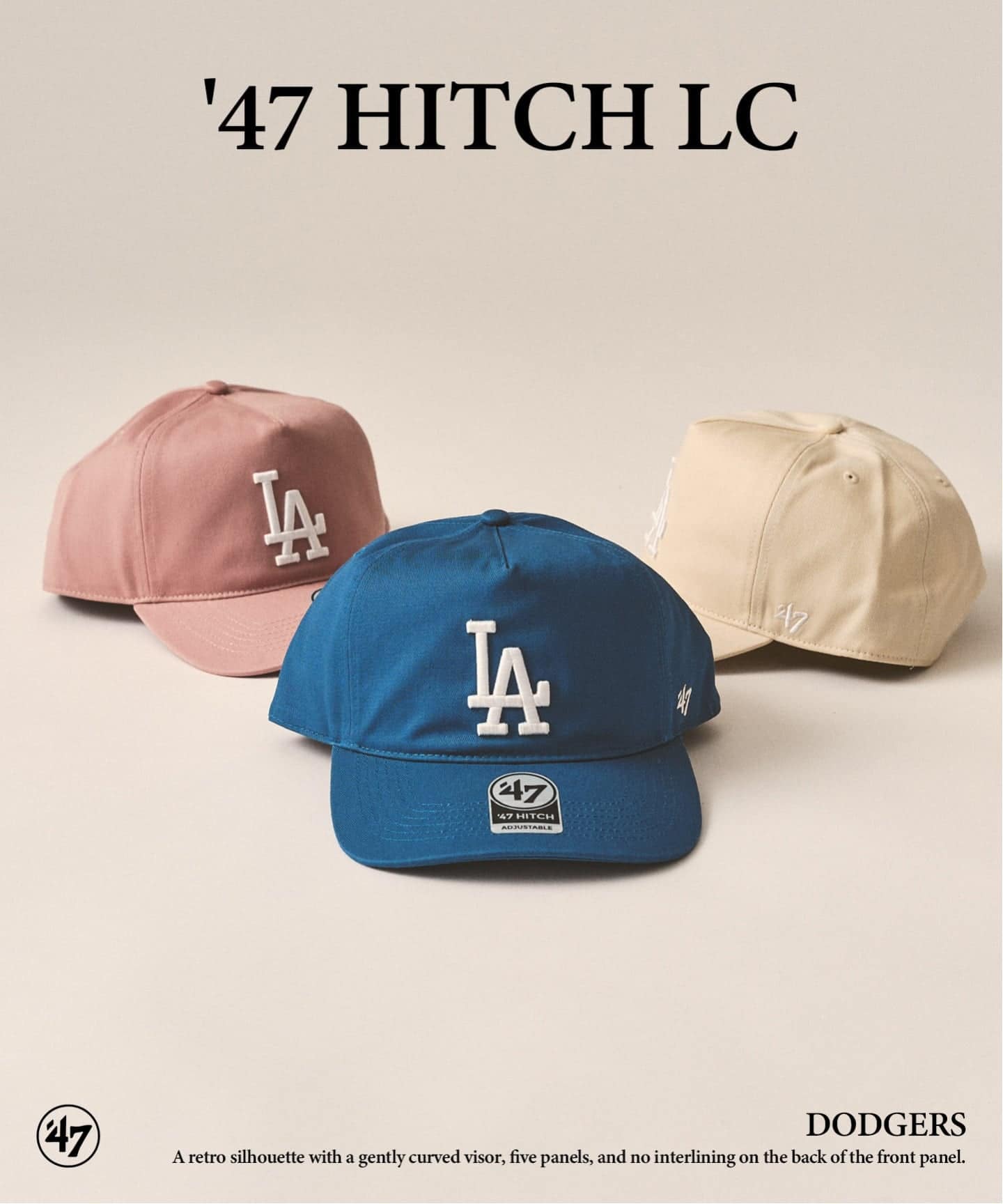 47 HITCH LC DODGERS（キャップ）｜417 EDIFICE（フォーワンセブン