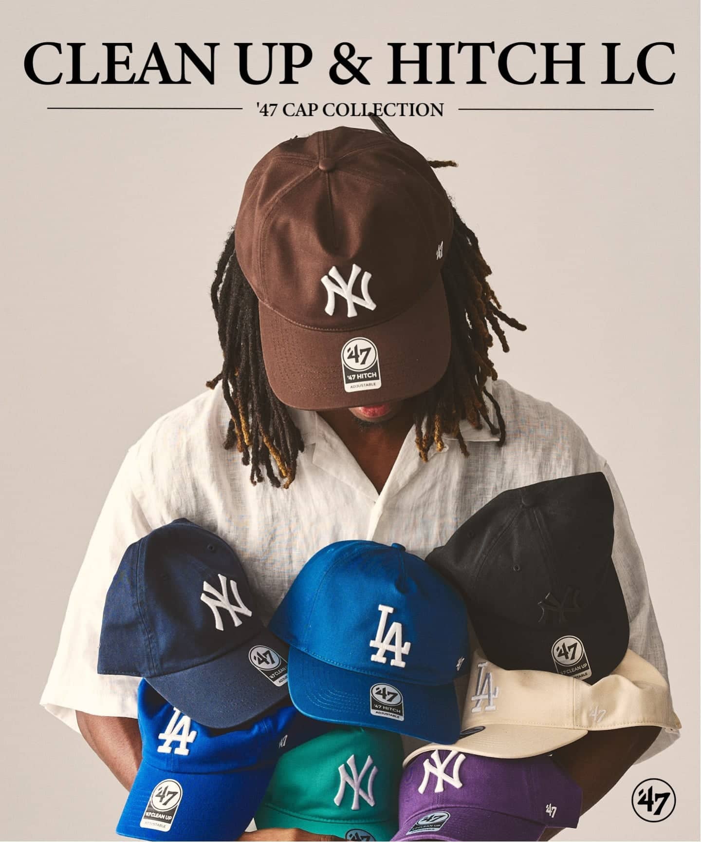 47 HITCH LC YANKEES（キャップ）｜417 EDIFICE（フォーワンセブン