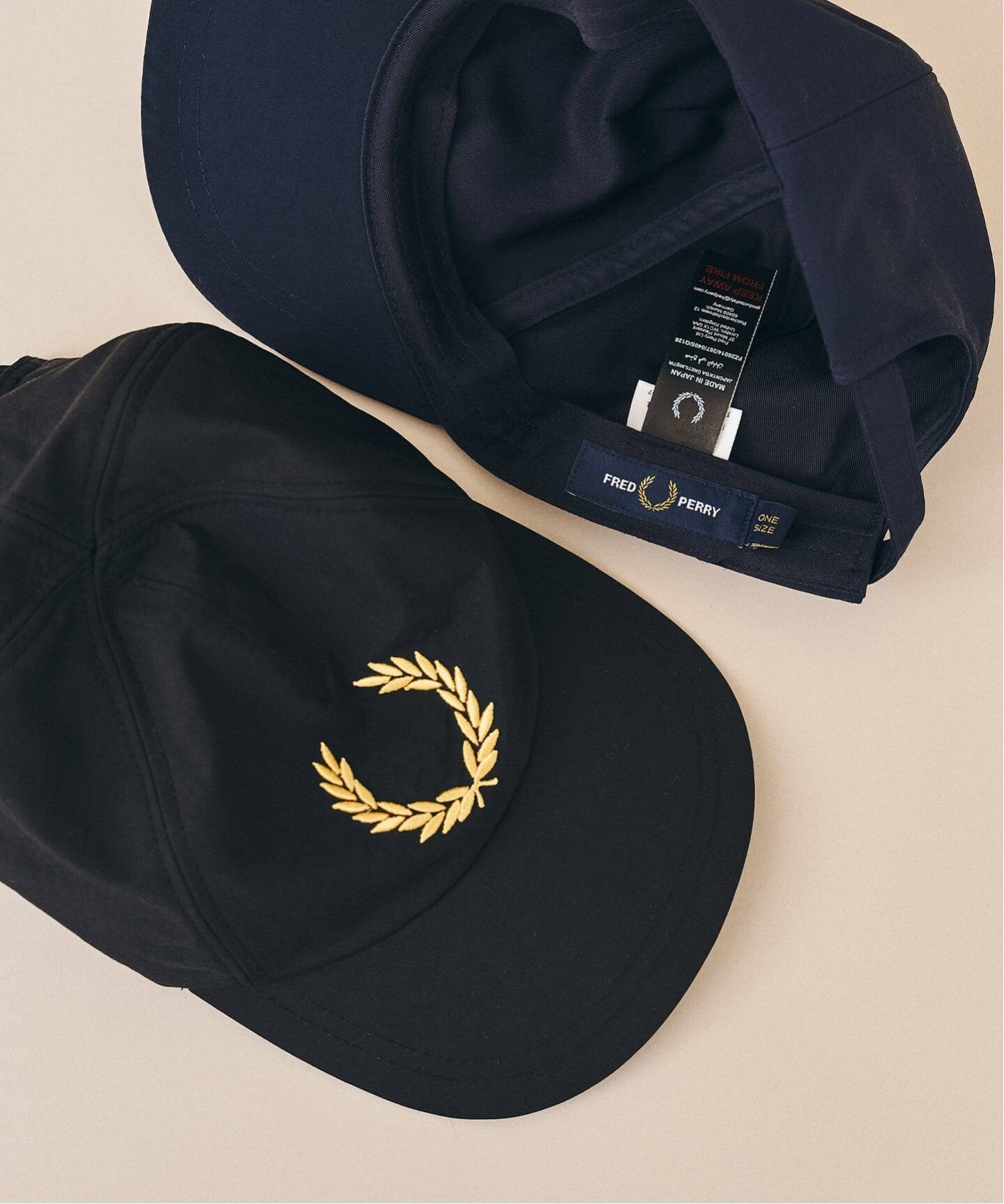 FRED PERRY / フレッドペリー417別注 Bold Branding キャップ