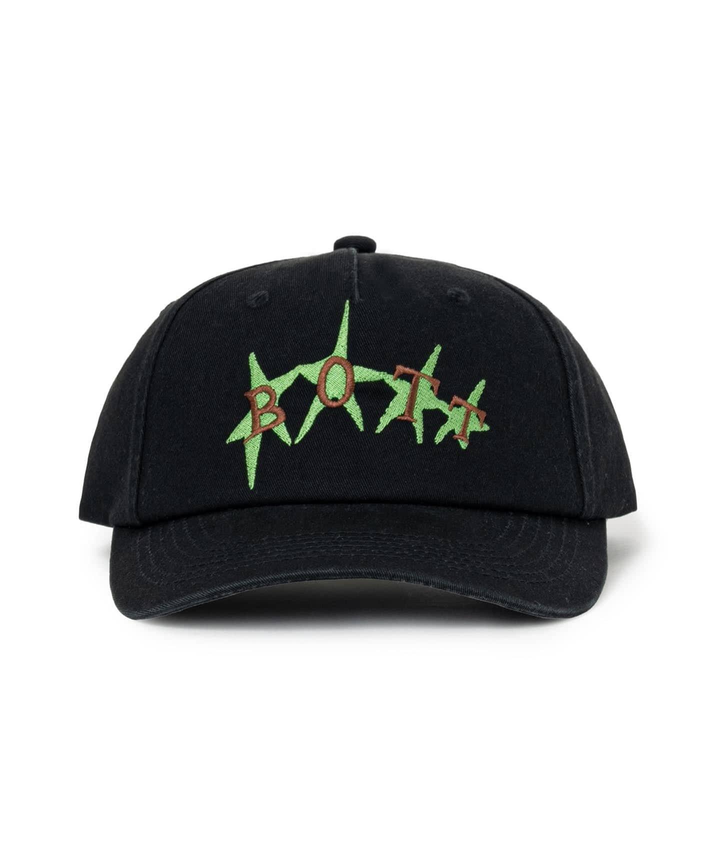 BoTT キャップ ブラック グリーン BoTT / ボット STARS 5-PANEL CAP（キャップ）｜PULP（パルプ）の通販