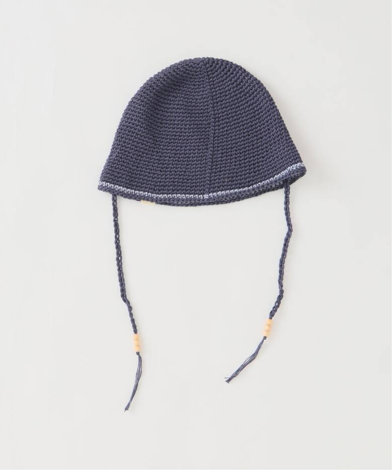 SOL soonerorlater / スーナーオアレイター HAND KNITTED HEMP HAT 