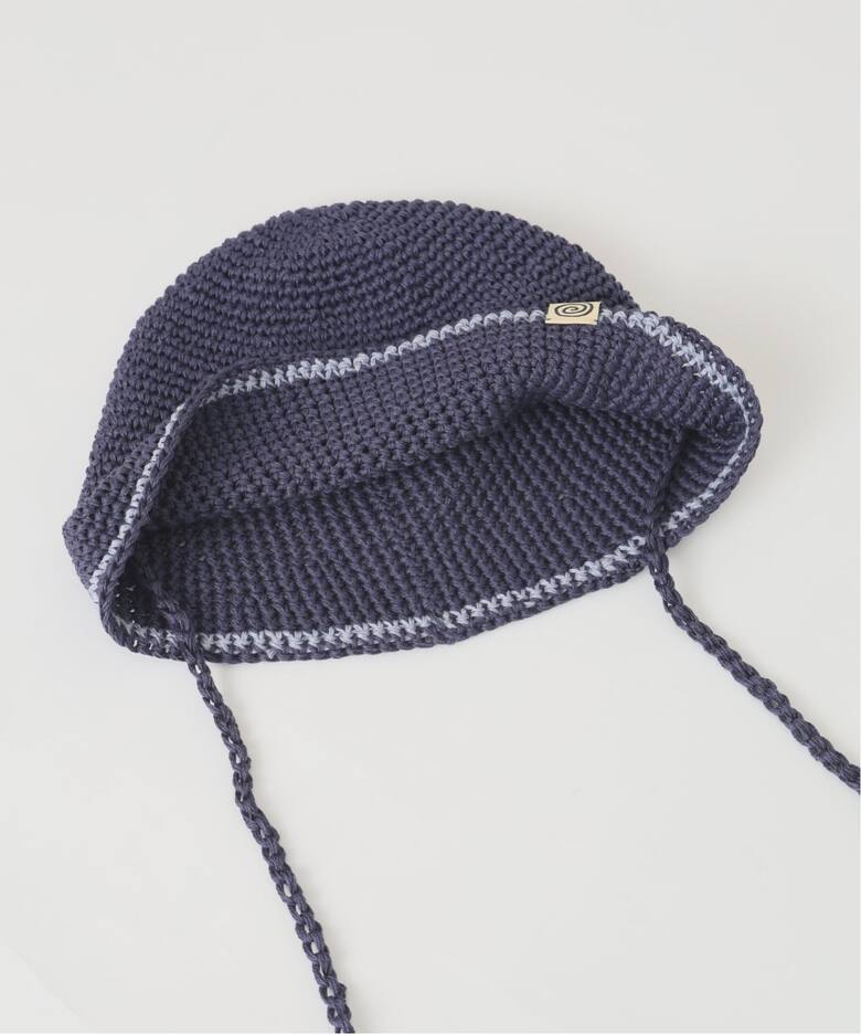SOL soonerorlater / スーナーオアレイター HAND KNITTED HEMP HAT 