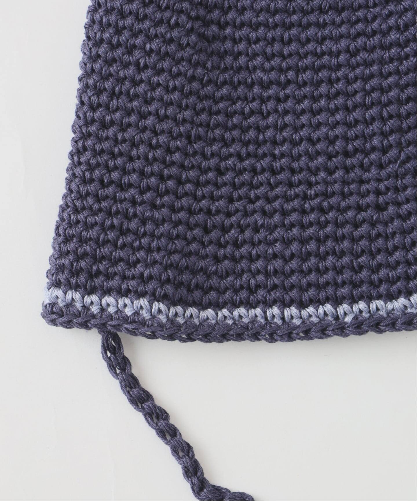 SOL soonerorlater / スーナーオアレイター HAND KNITTED HEMP HAT
