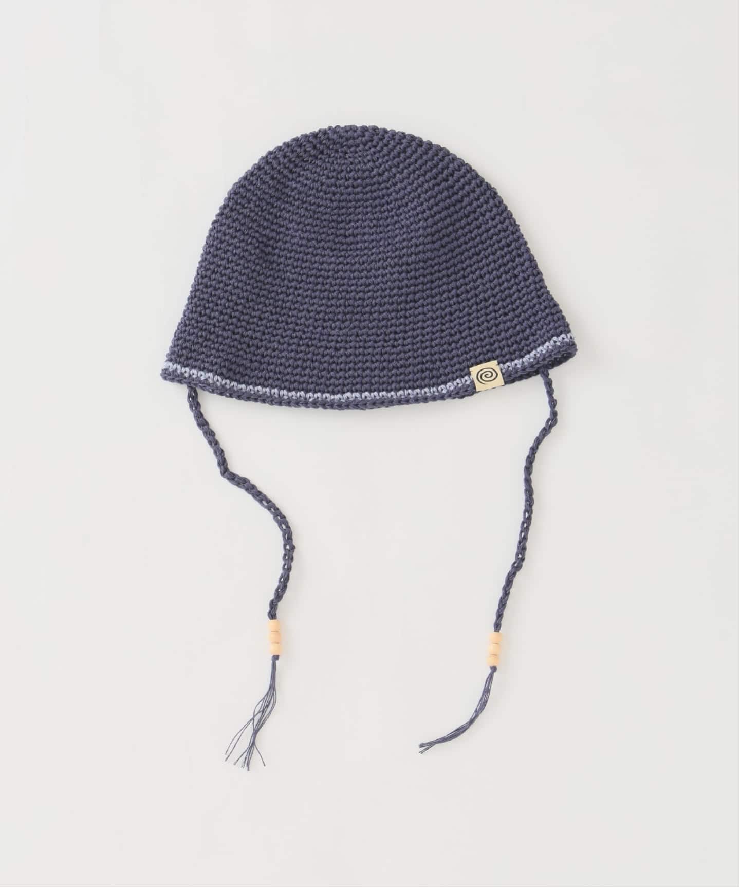 SOL soonerorlater / スーナーオアレイター HAND KNITTED HEMP HAT