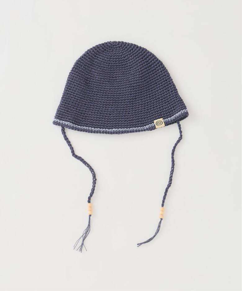 SOL soonerorlater / スーナーオアレイター HAND KNITTED HEMP HAT 