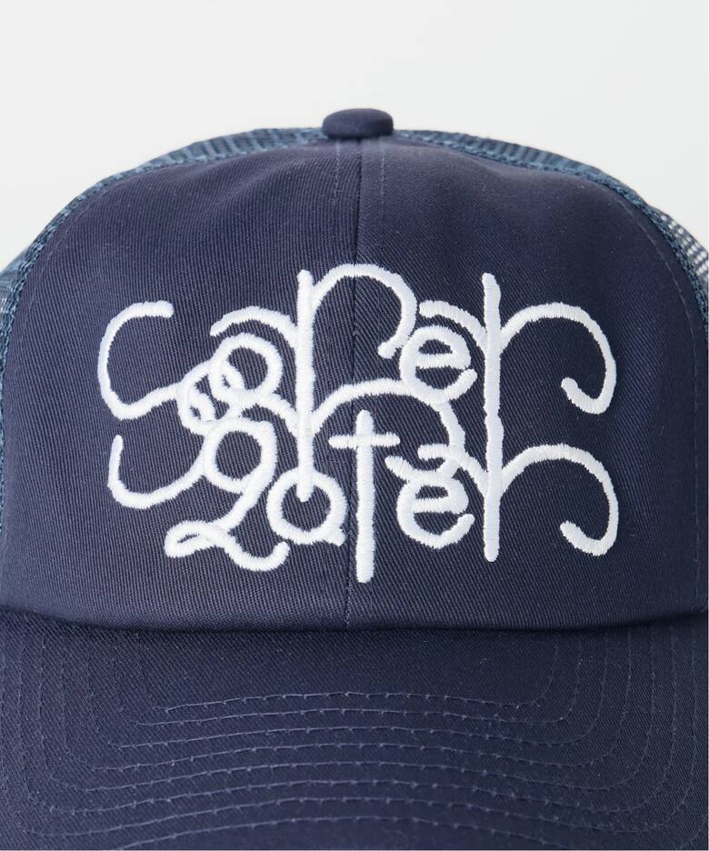 SOL soonerorlater / スーナーオアレイター STEM LOGO MESH CAP 