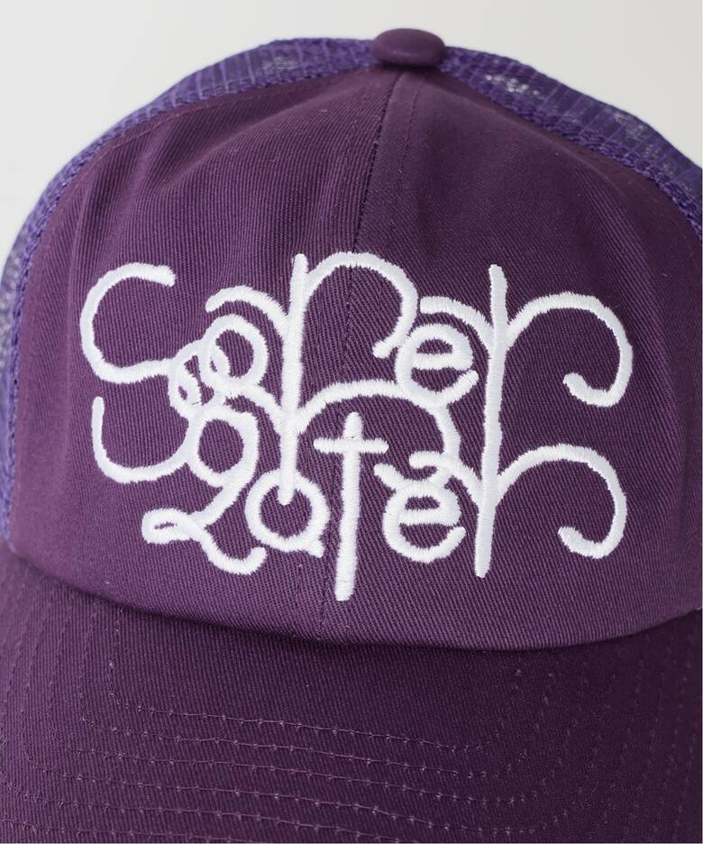 SOL soonerorlater / スーナーオアレイター STEM LOGO MESH CAP 