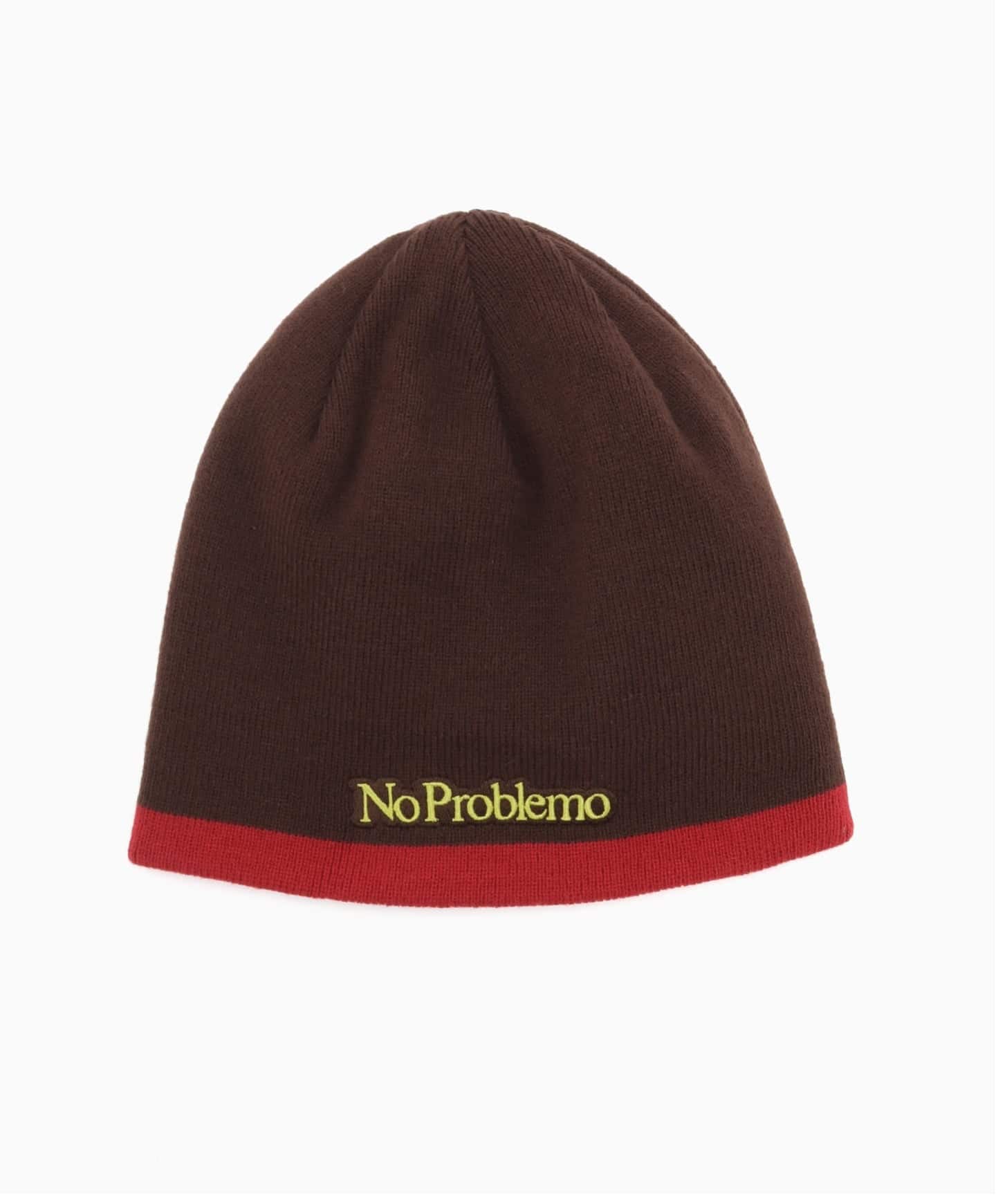 No Problemo /ノープロブレモ NP STRIPE REVERSIBLE BEANIE（ニット
