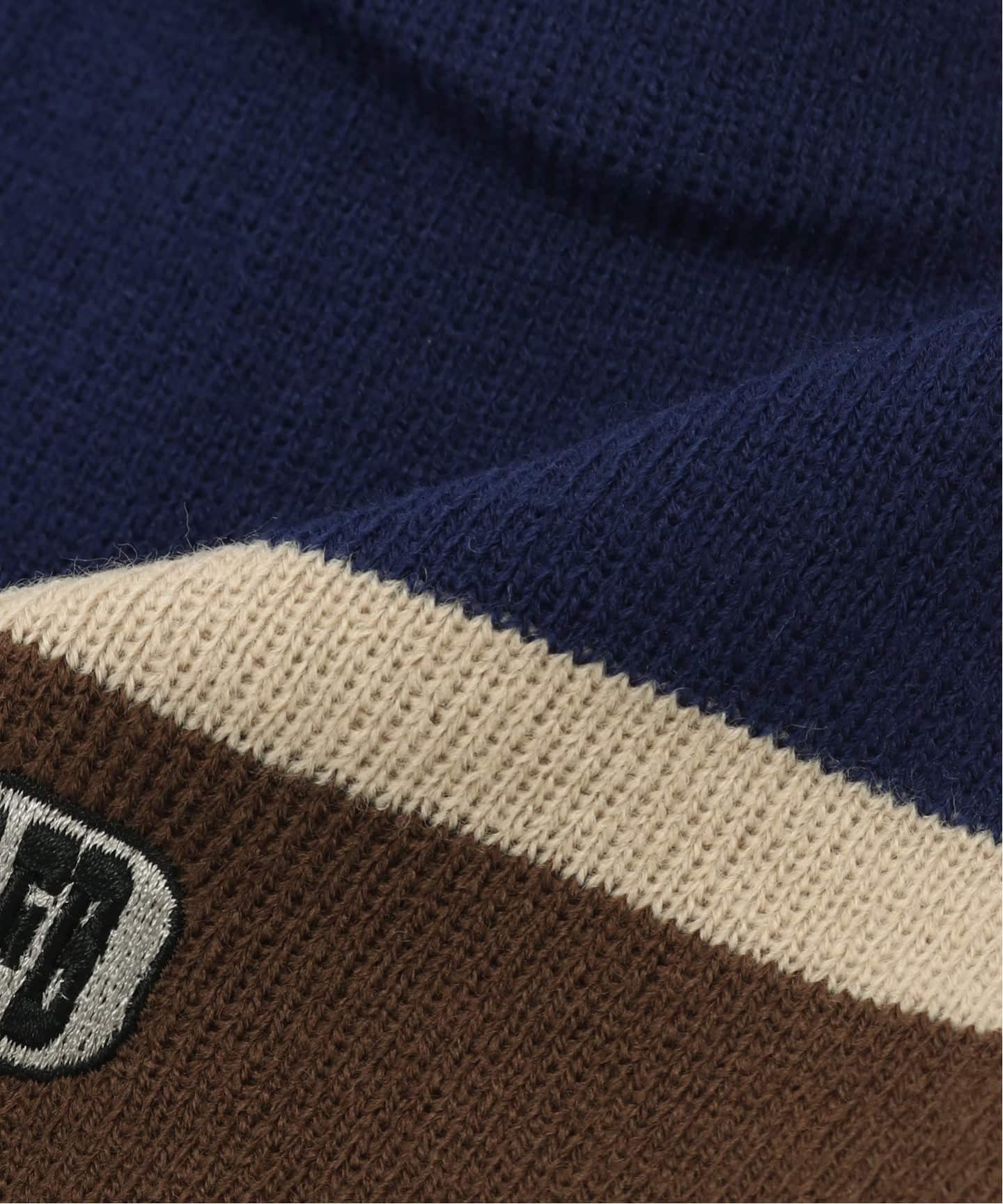 AFB / エーエフビー POA BORDER SINGLE BEANIE（ニットキャップ