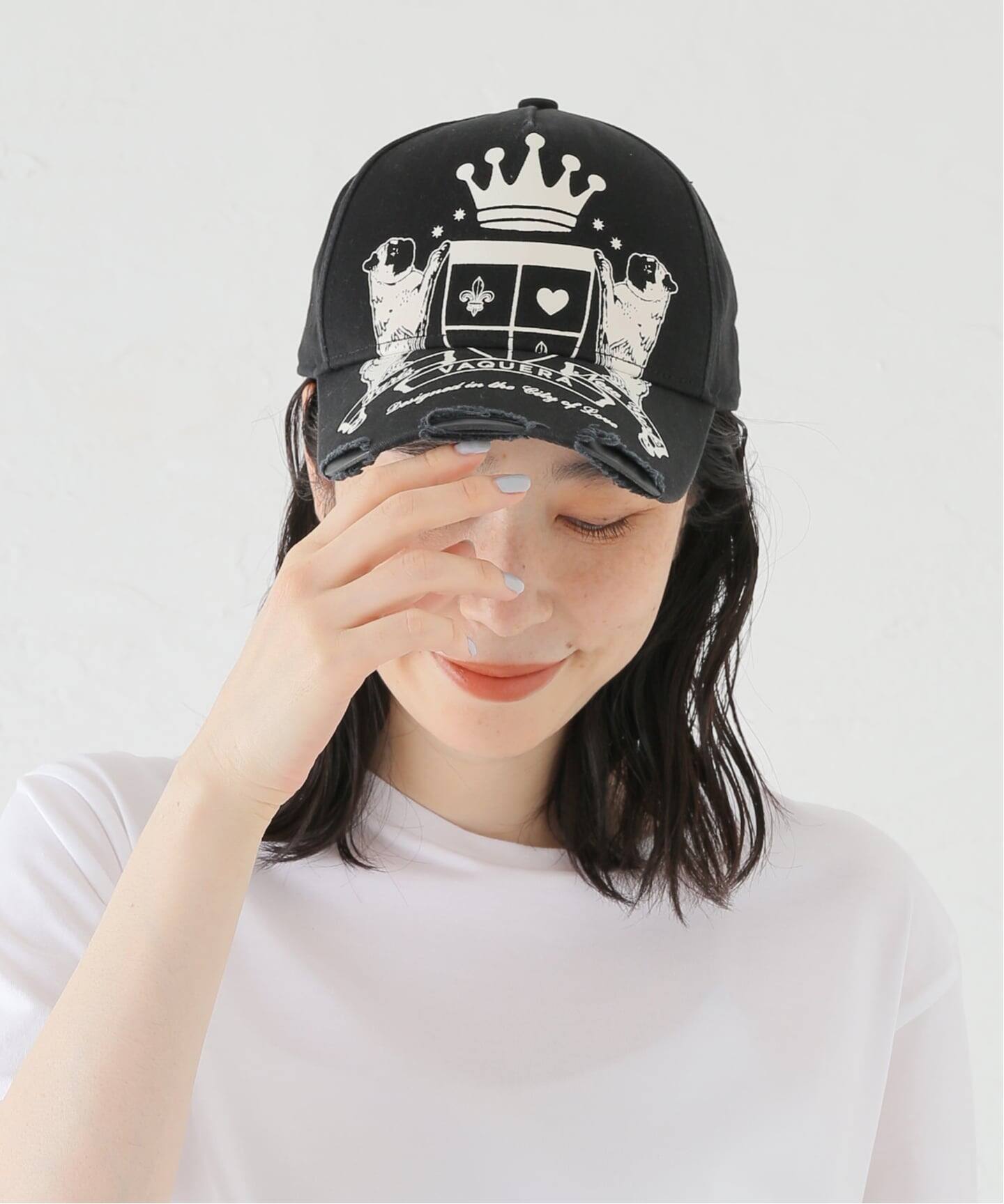 VAQUERA / バケラ WOMEN CROWN BASEBALL HAT（キャップ）｜PULP