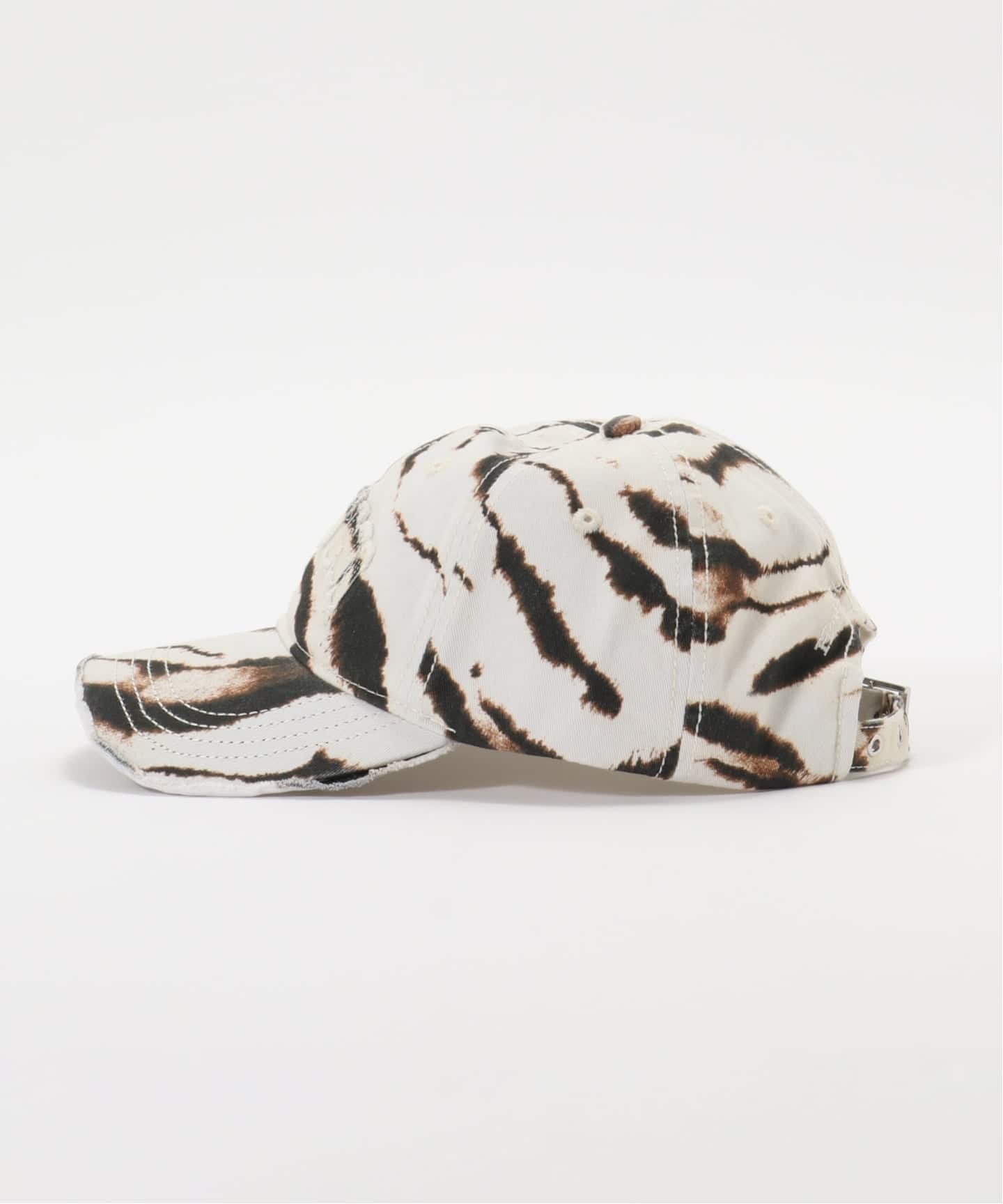 GANNI / ガニーPrinted Zebra Washed Cotton Canvas（キャップ）｜PULP