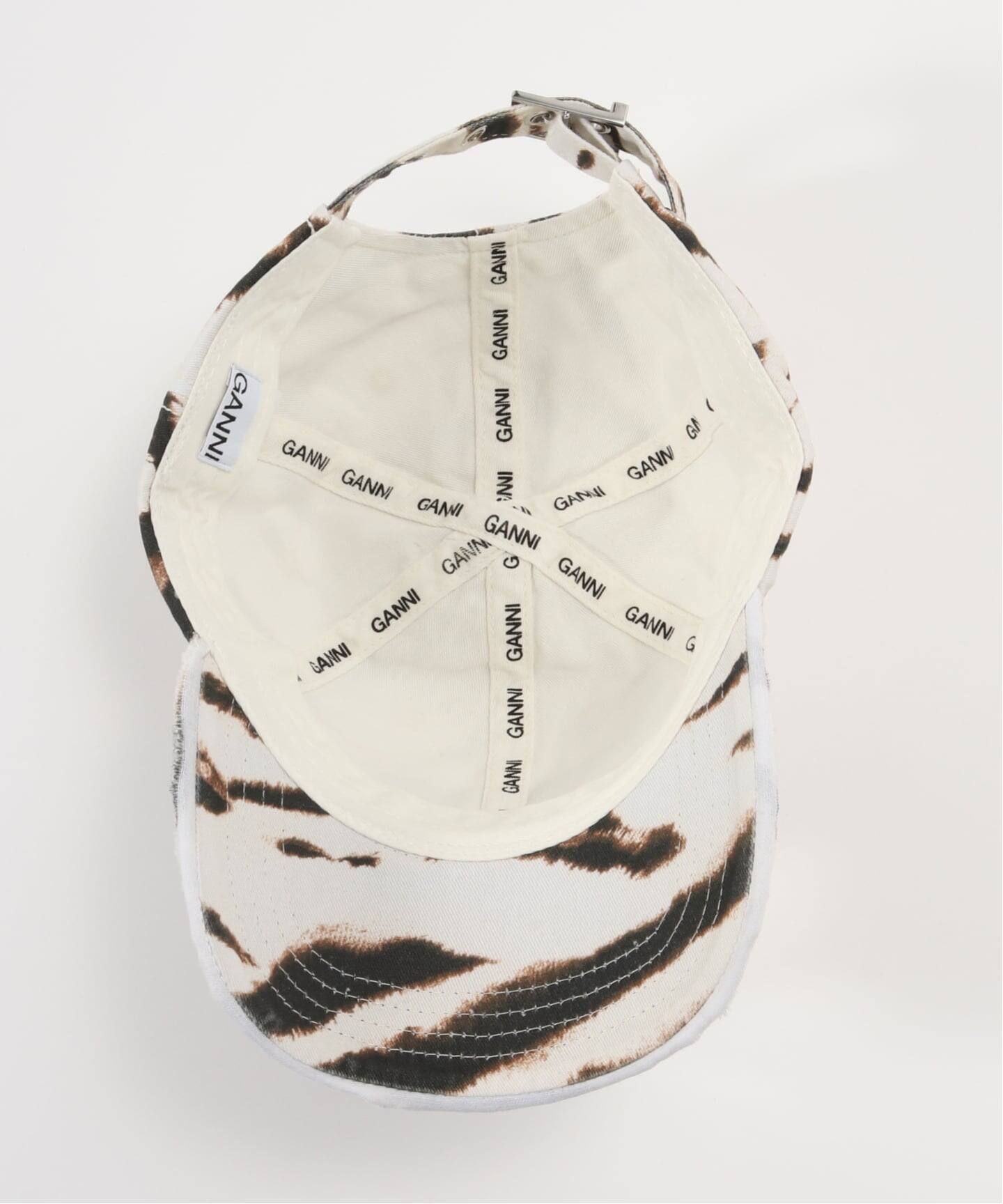 GANNI / ガニーPrinted Zebra Washed Cotton Canvas（キャップ）｜PULP
