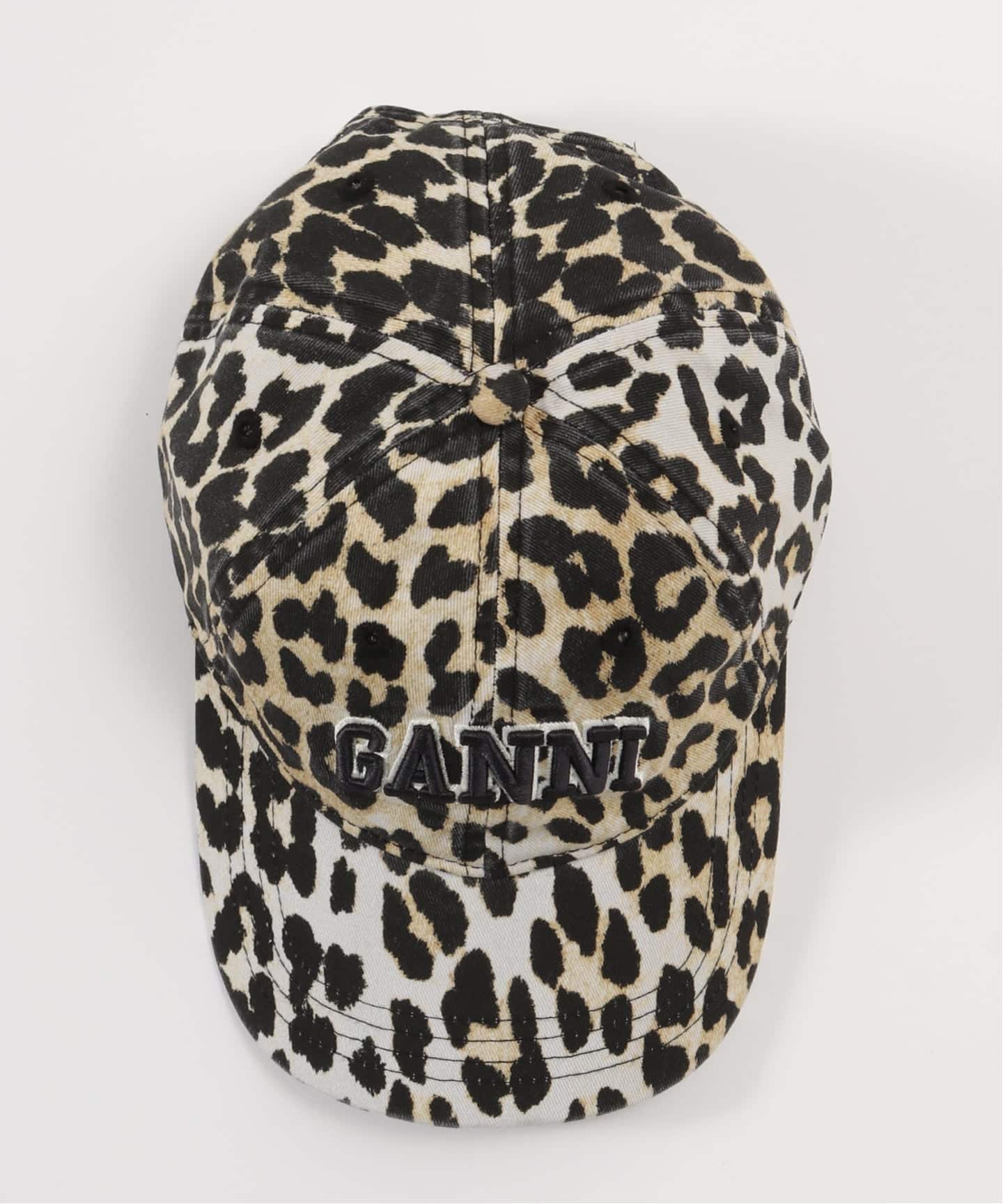 GANNI / ガニー Washed Cotton Canvas Cap Leo Emb（キャップ）｜PULP