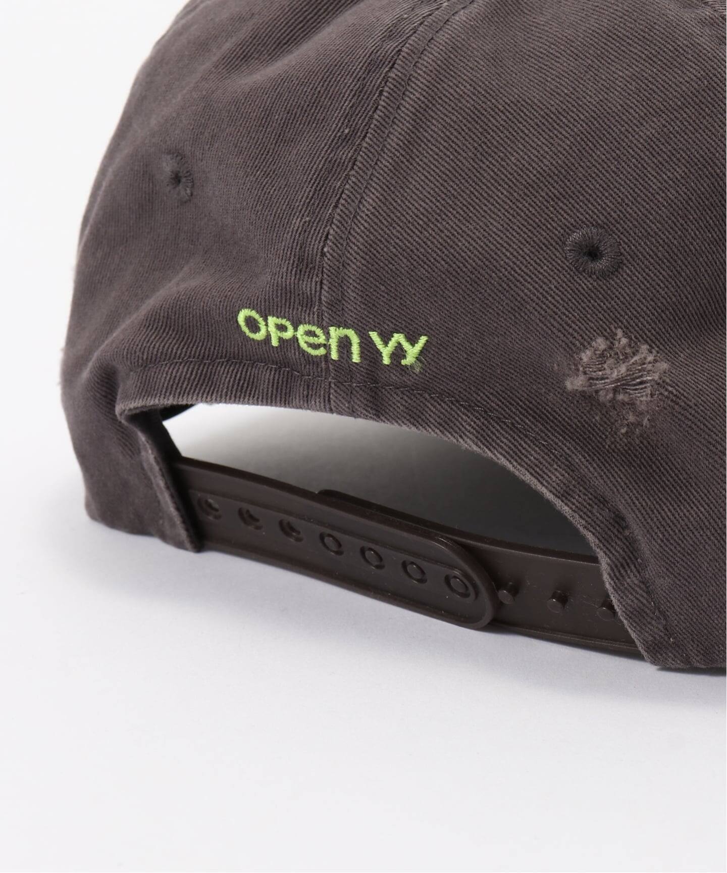 Geek Office / ギークオフィス】OPEN YY / Woven WAIWAI TRUCKER CAP