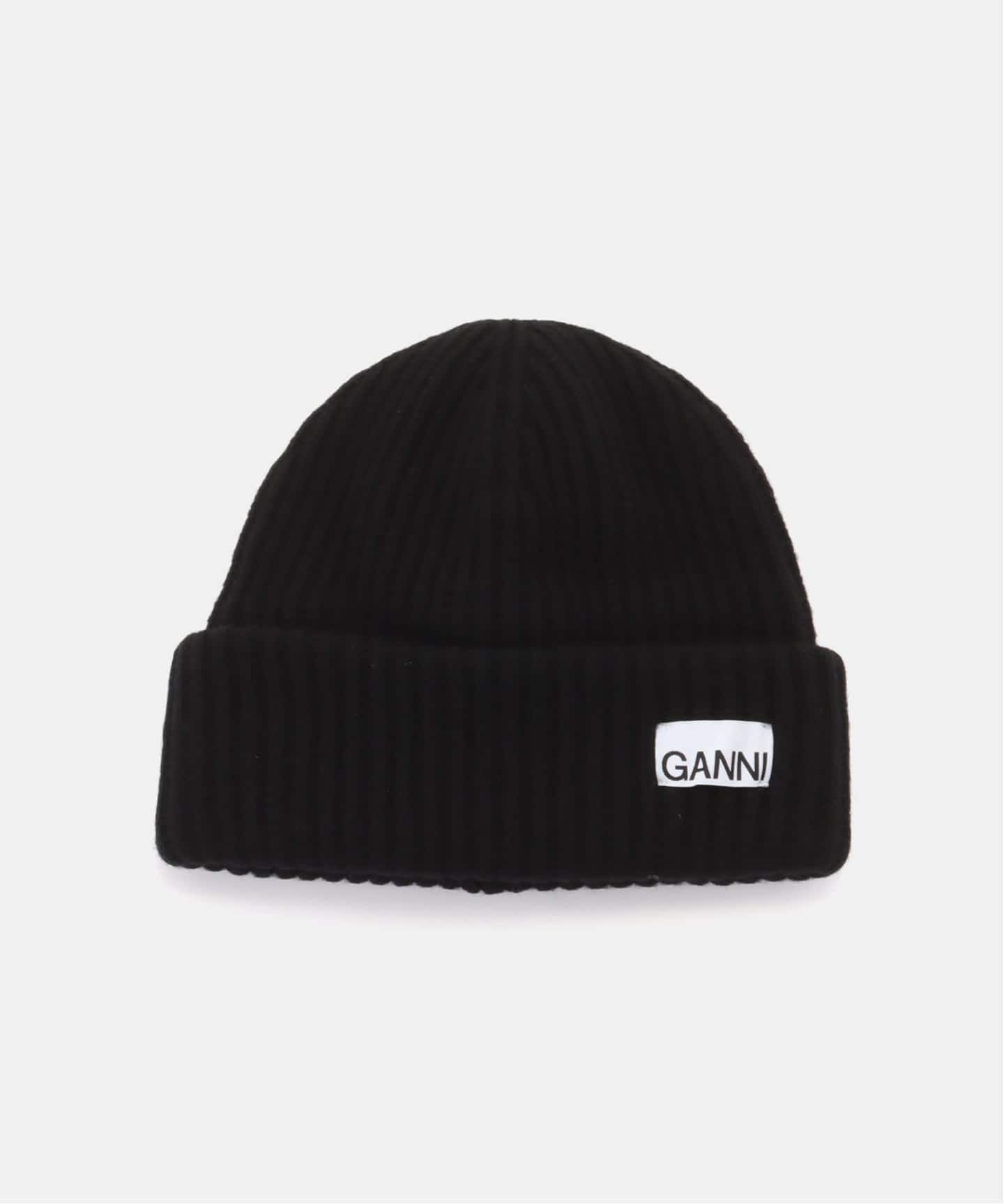 GANNI / ガニー Structured Rib Beanie（ニットキャップ・ビーニー