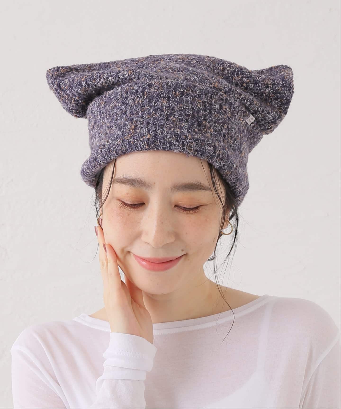 Geek Office / ギークオフィス】COYSEIO / REVERSIBLE WIDE CAT BEANIE