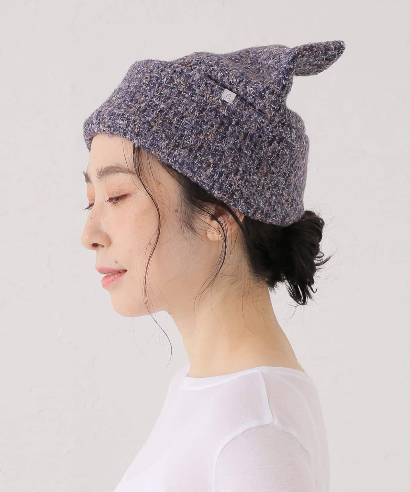 coyseio cat ビーニ Geek Office / ギークオフィス】COYSEIO / REVERSIBLE WIDE CAT BEANIE